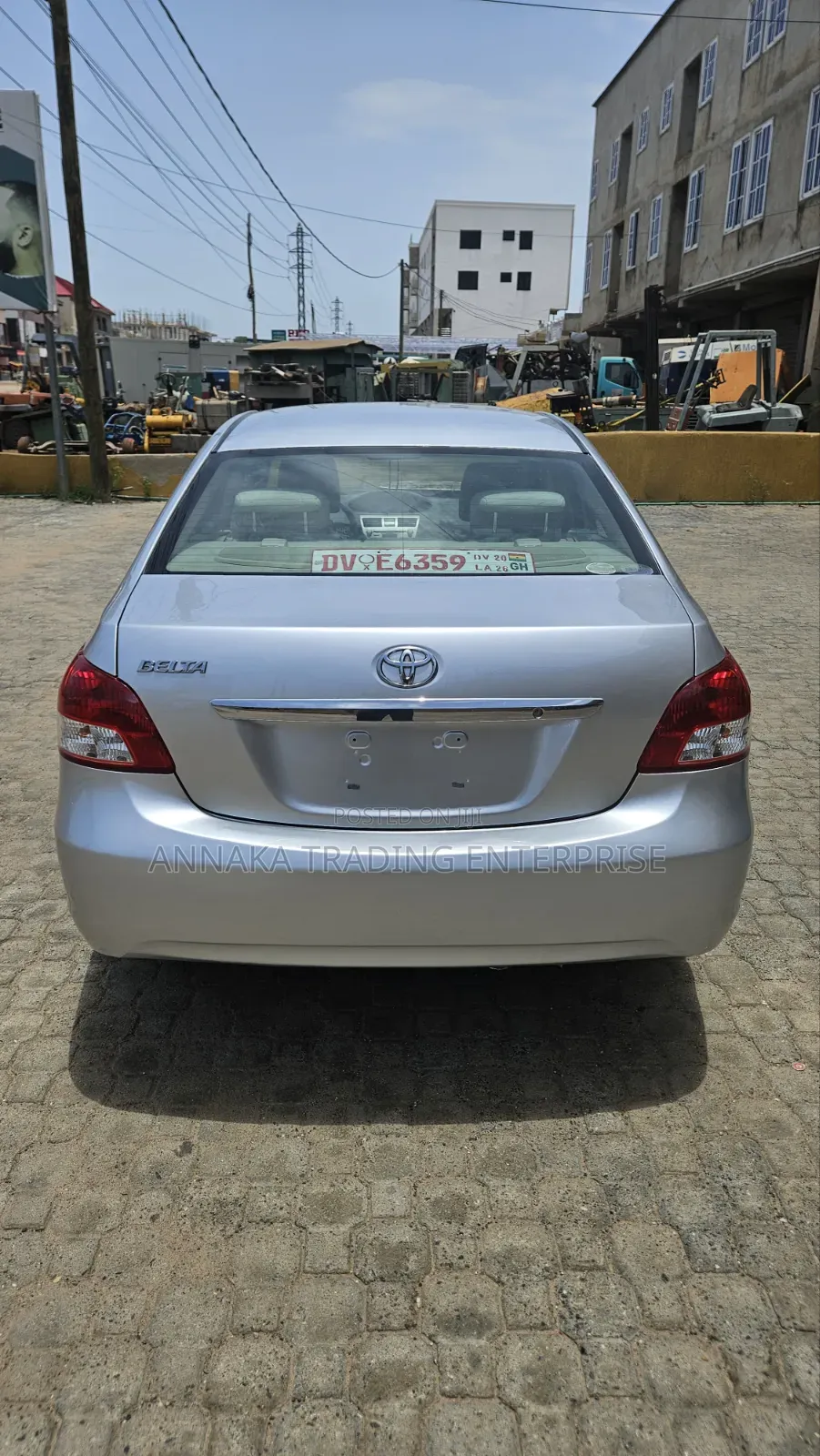Toyota Belta 2010 Silver