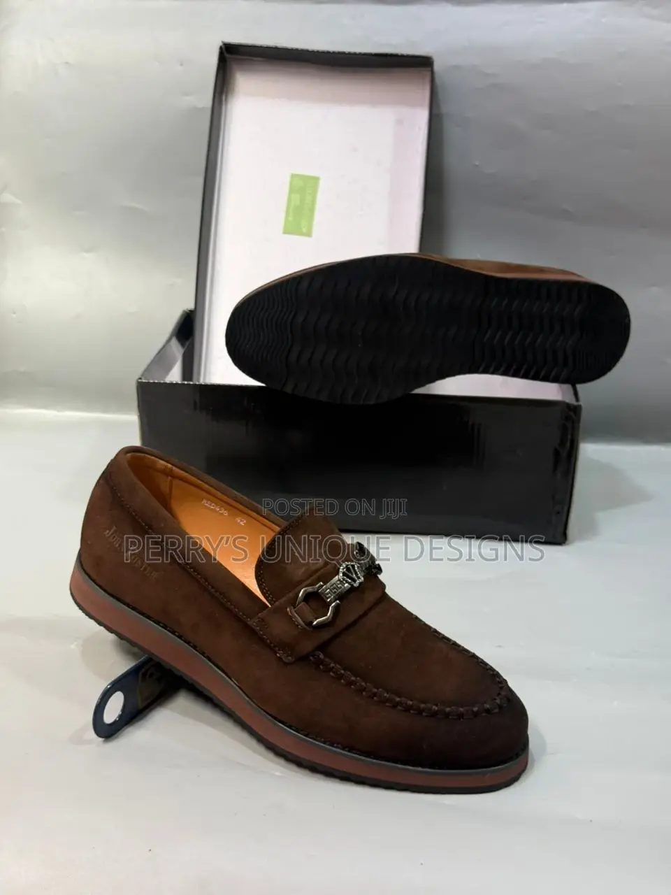 Imperial Coffee Luxe Chain Loafers