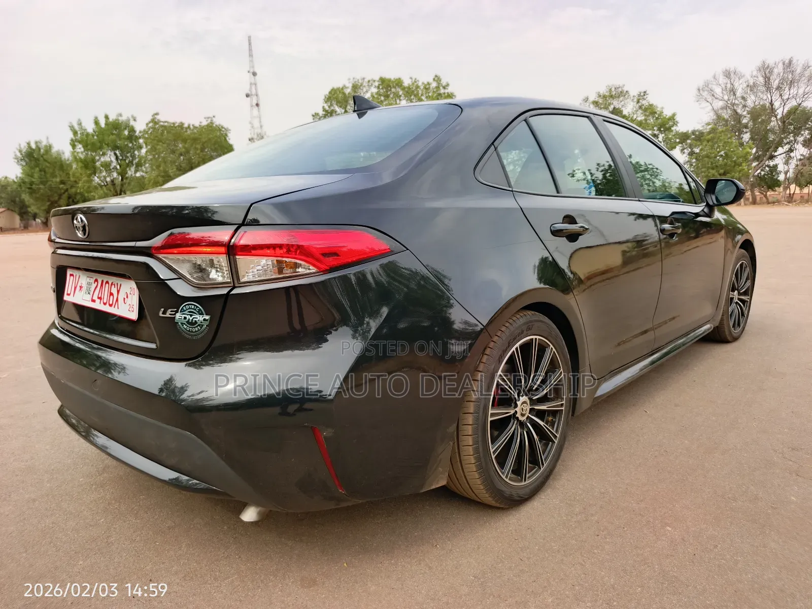Toyota Corolla LE 2023 Black