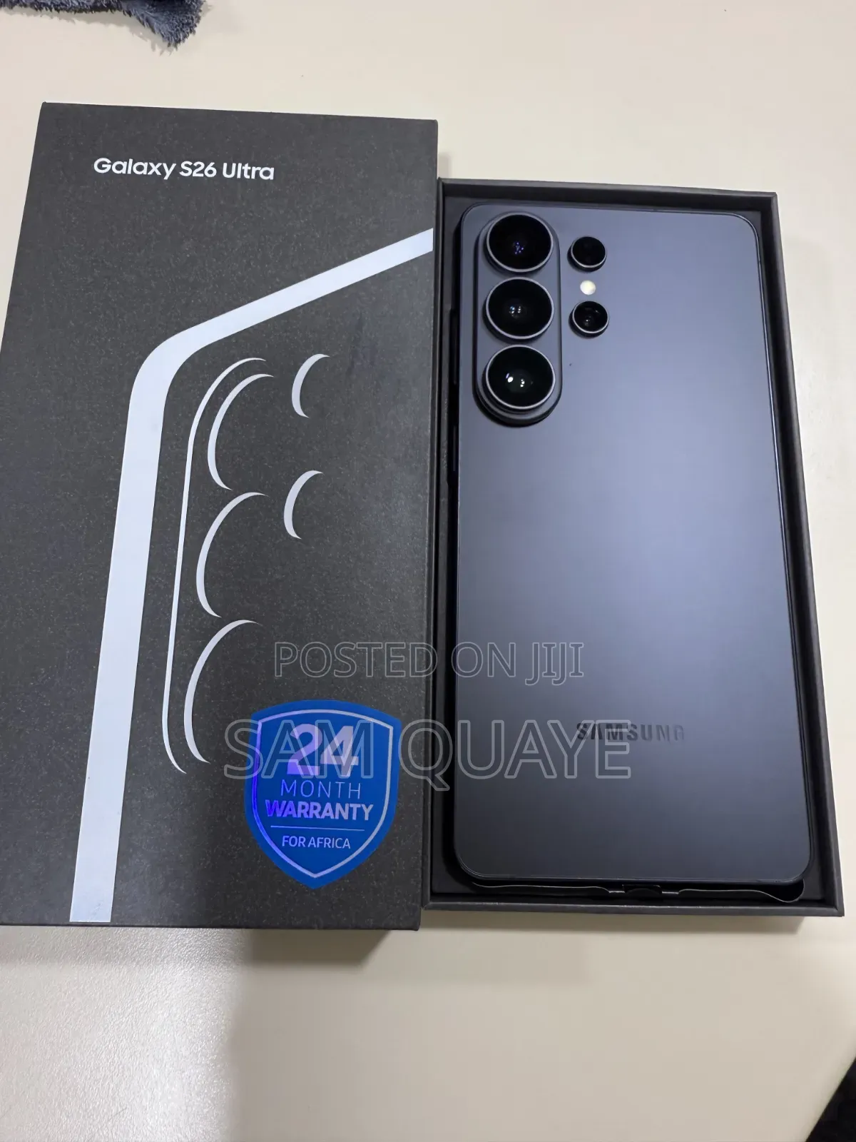 New Samsung Galaxy S26 Ultra 5G 256 GB Black