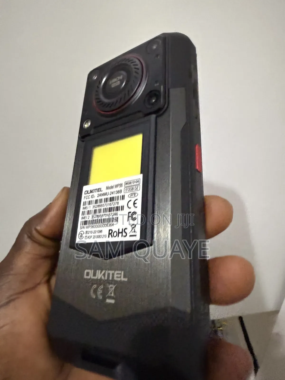 New Oukitel WP56 512 GB Black