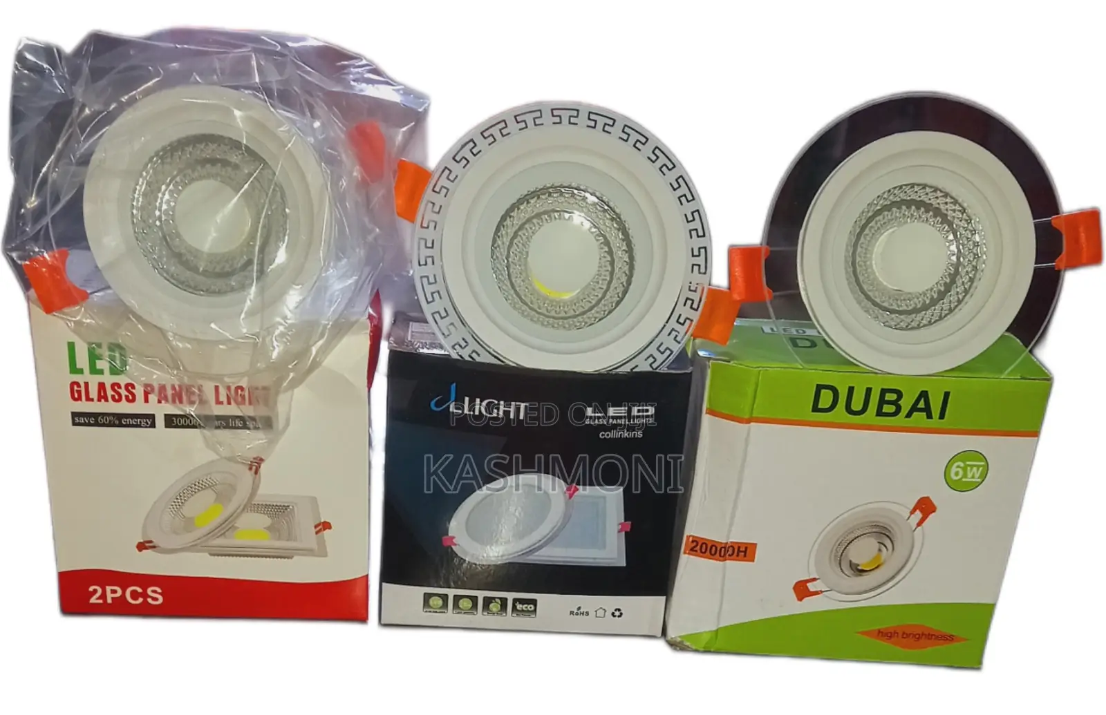 6watts Spotlight. Three Colours and Two Colours Available