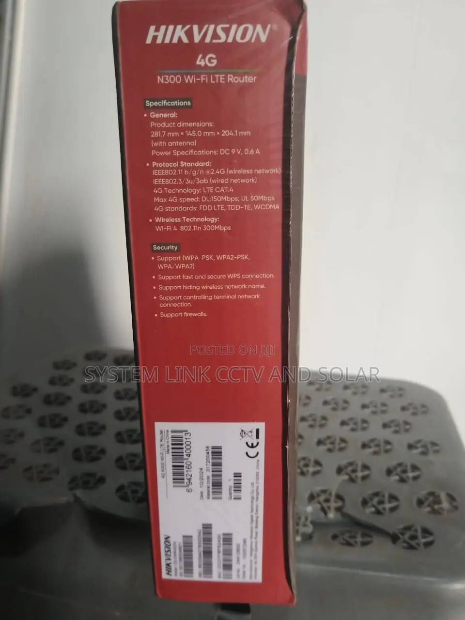Hikvision 4g Universal Router N300 Wifi Wr4g3n Lte Router
