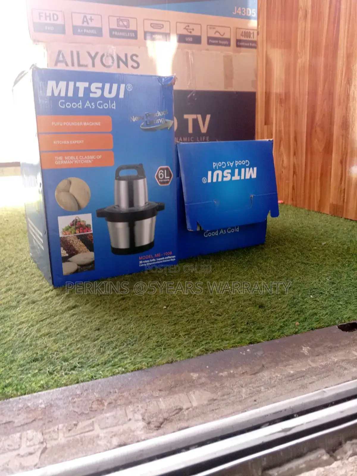 Mitsui 6l Stainless Steel Meat Grinder— High Performance Kitchen Tool