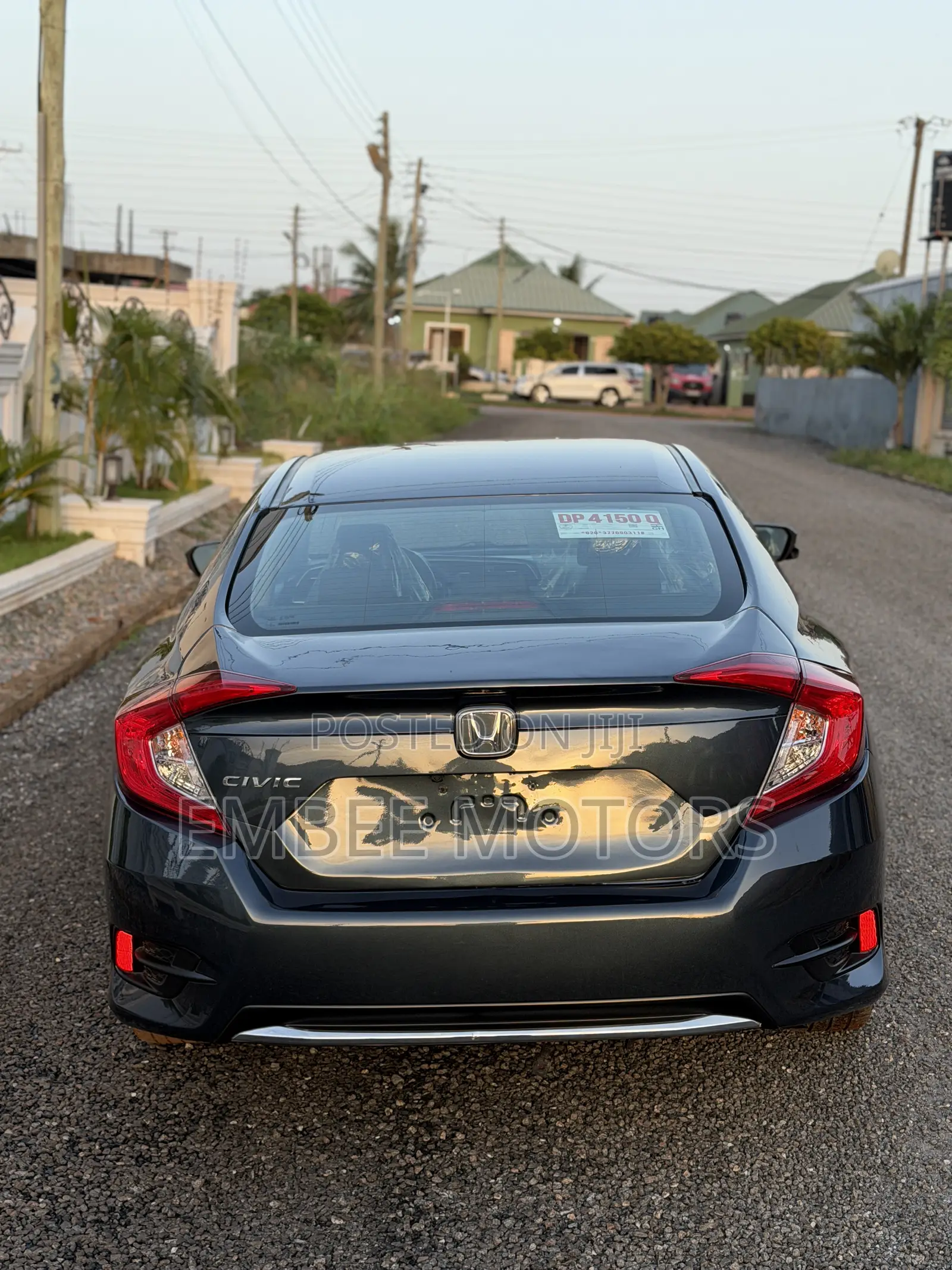 Honda Civic EX Sedan 2020 Gray