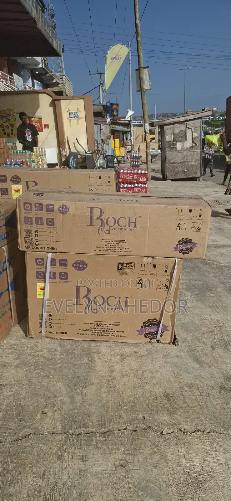 Roch Ac 2.5hp R410s With Remote Control for Sale.At Cool Price