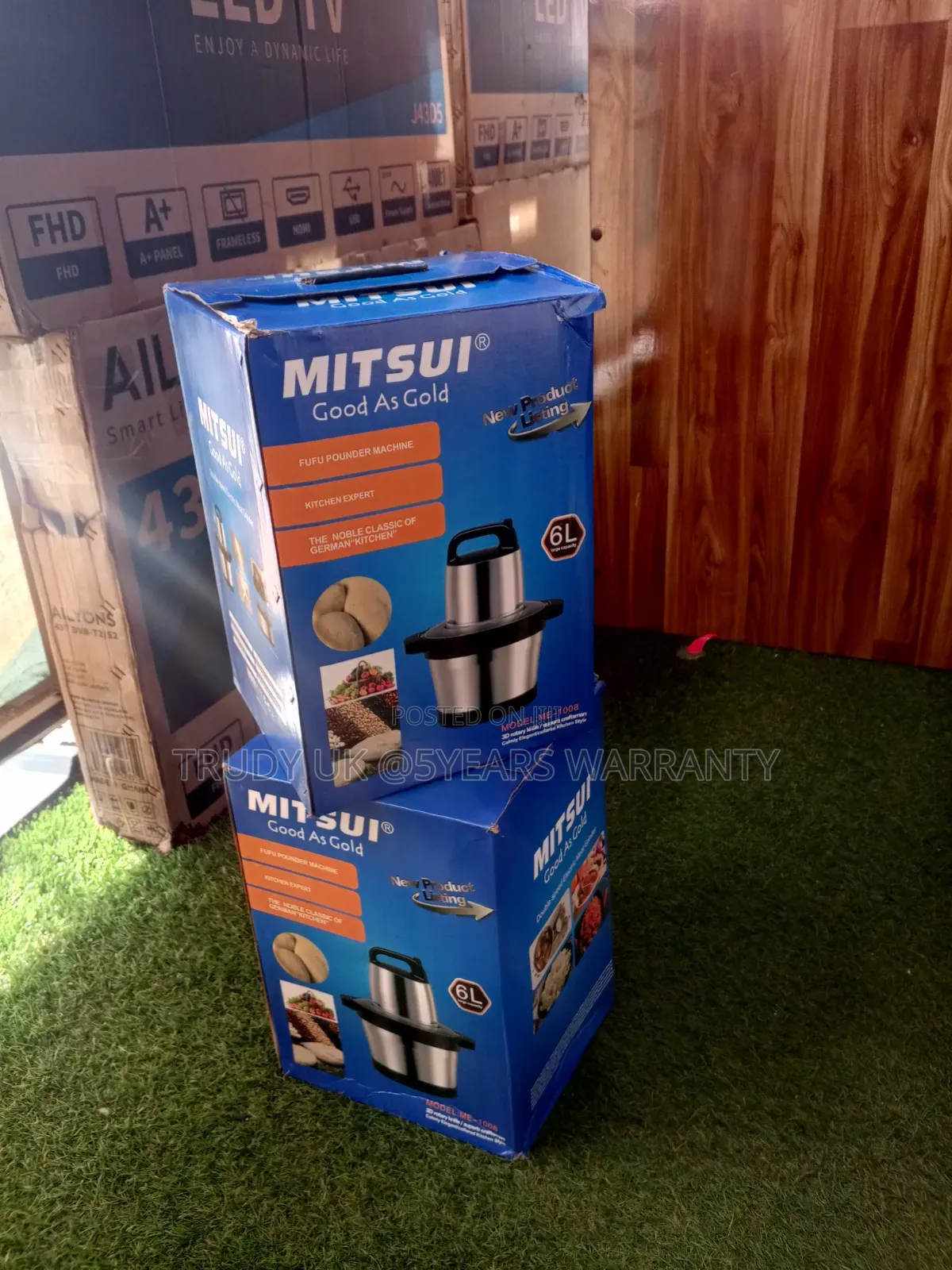Mitsui Stainless Steel Grinder—Durable Food Processing