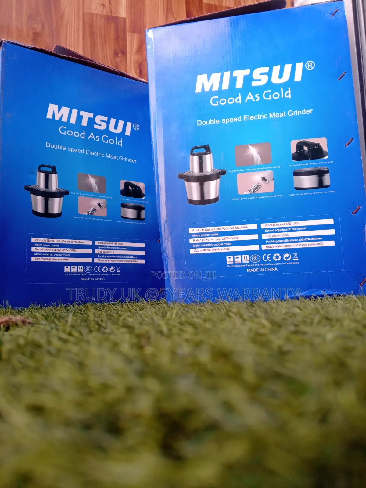 Mitsui 6l Heavy Duty Grinder—Efficient Kitchen Appliances