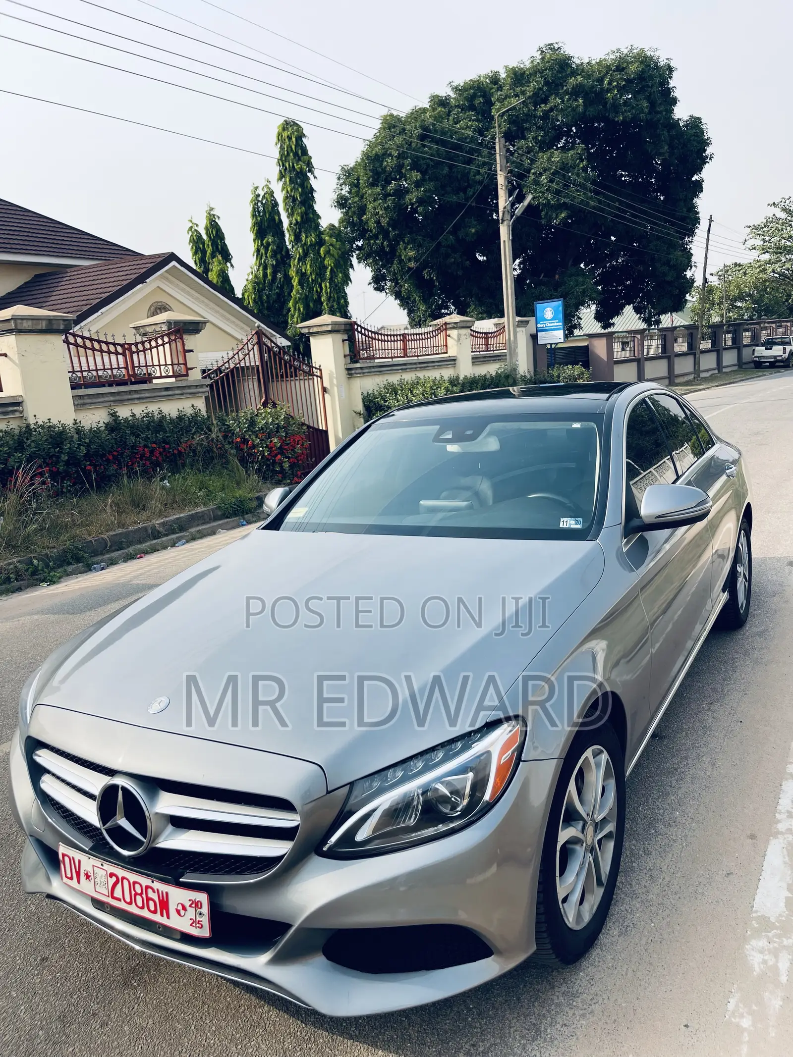 Mercedes-Benz C300 Luxury 4Matic Sedan AWD (2.0L 4cyl 7A) 2016 Silver