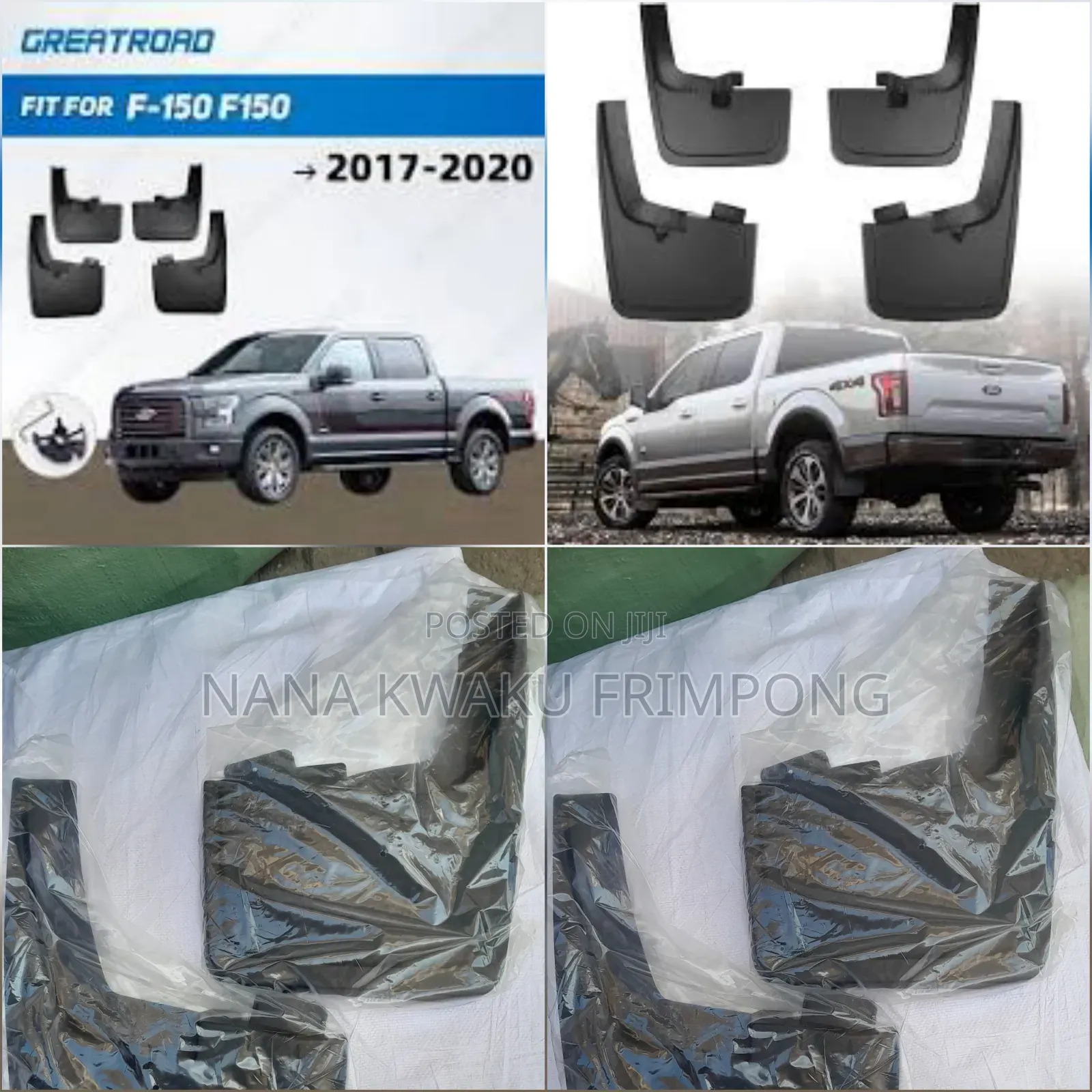 Ford F150 2017 to 2020 Mud Flap or Mudguard Available