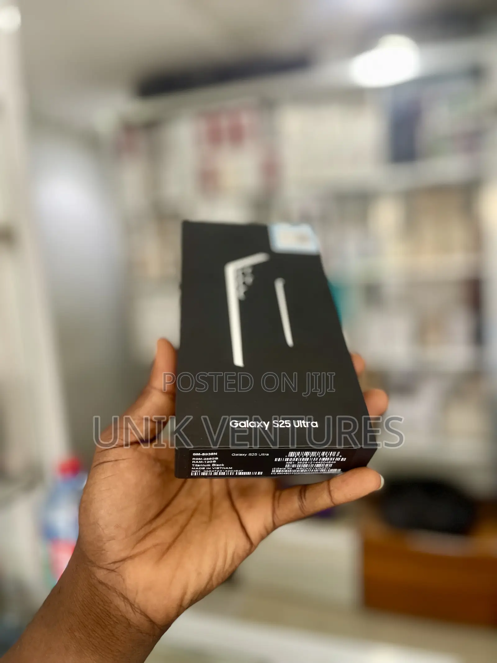 New Samsung Galaxy S25 Ultra 256 GB Black