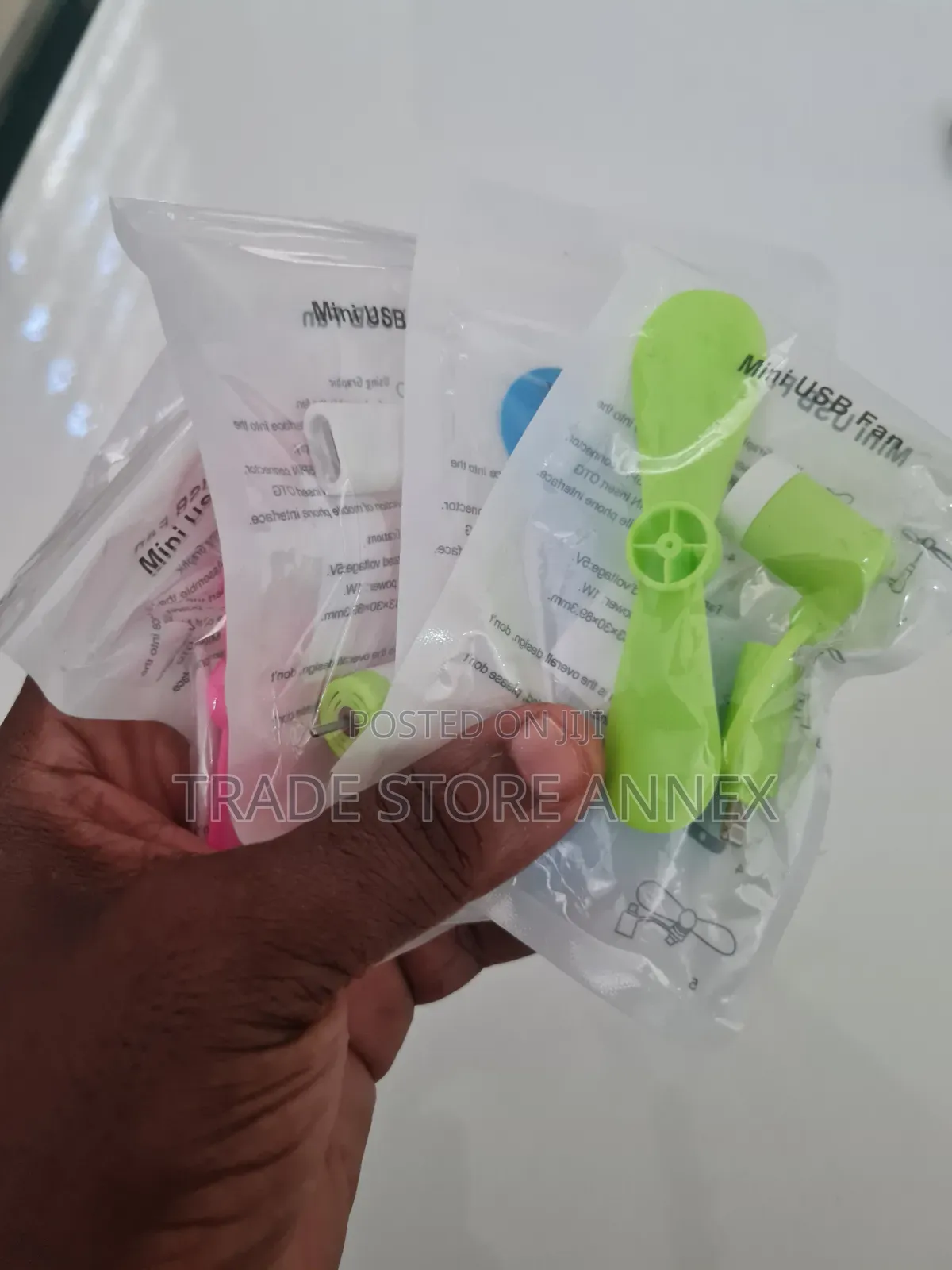 Portable Fan Mini Usb Fan (3pcs)