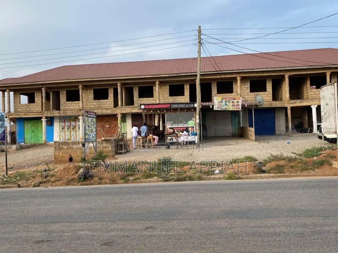 10 Stores and 10 Apt for Sale at Kasoa Opeikuma