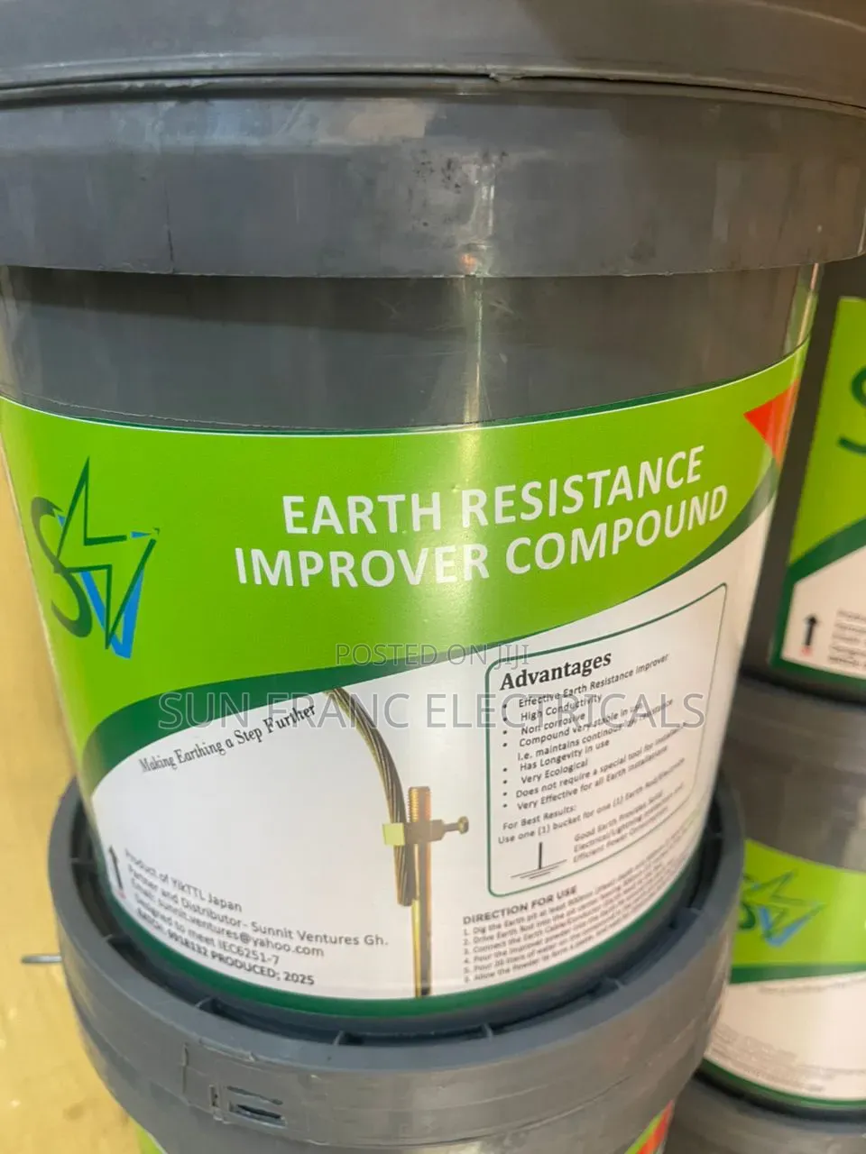 Earth Resistance Improver Compound
