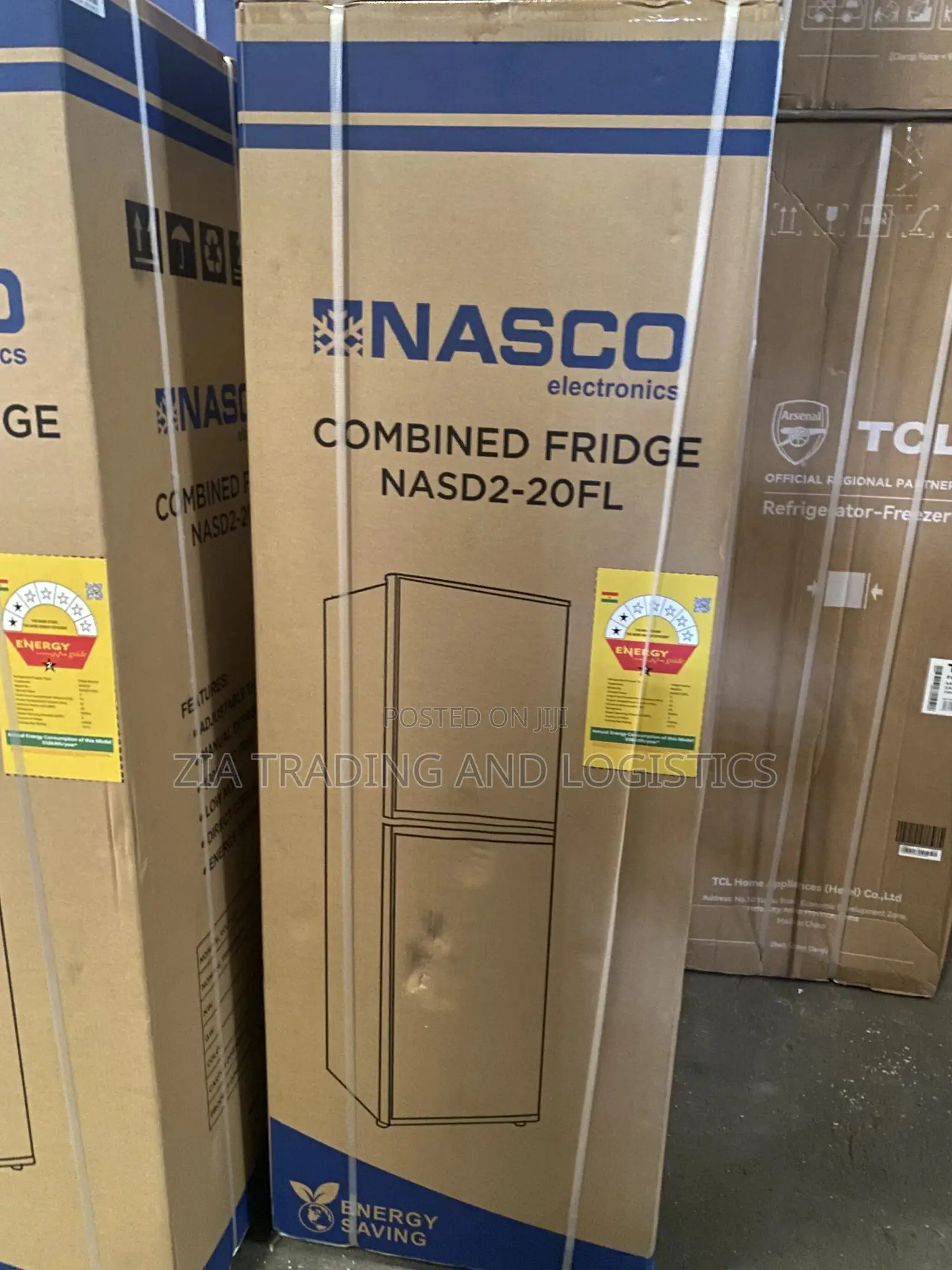 Nasco 147l Bottom Mount Freezer Refrigerator Dd2-20/Nasd2-20