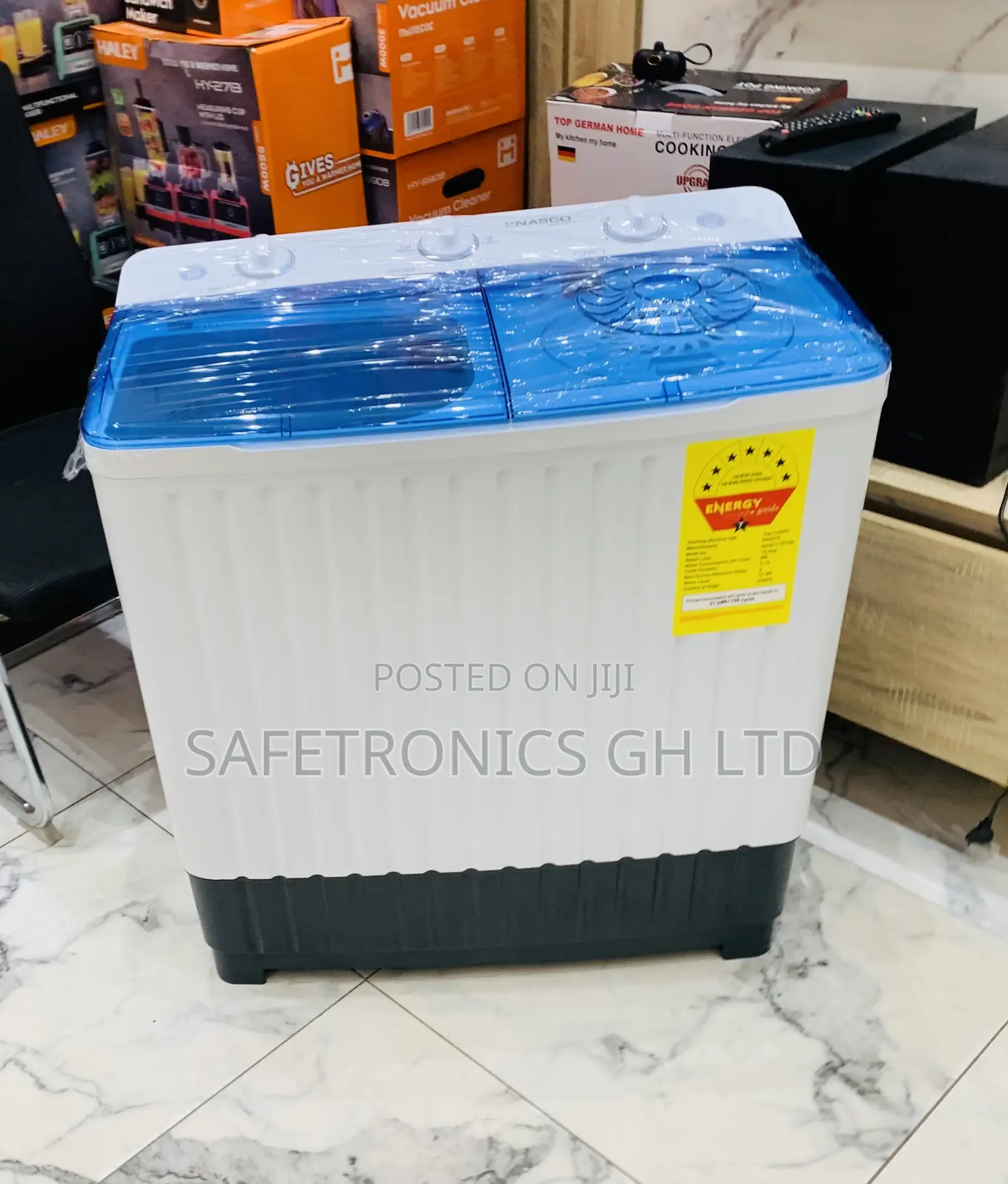 Secure Good Nasco 11kg Semi-Automatic Washing Machine