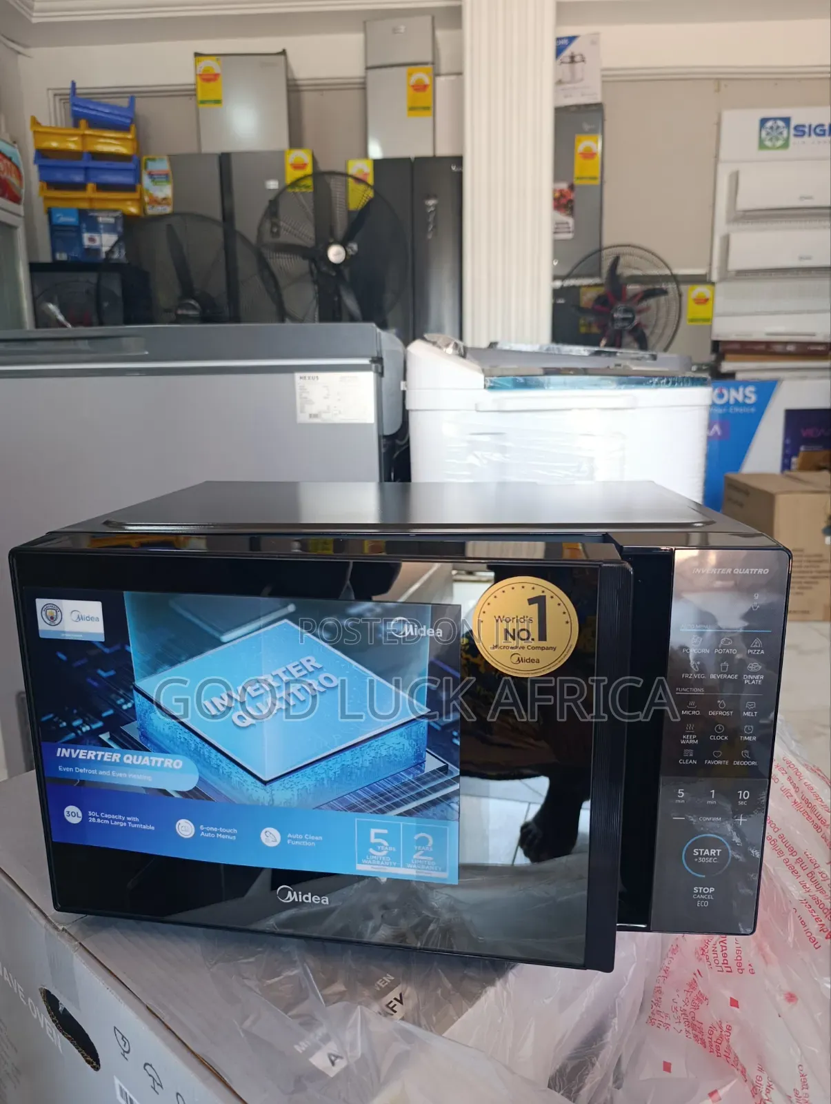 Midea 30ltr Microwave With Grill Eg9p032mx