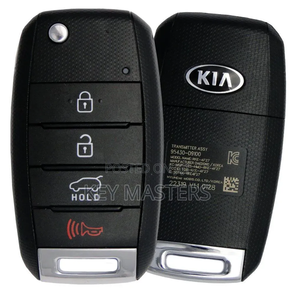 Kia Sportage 2018 Remote Key