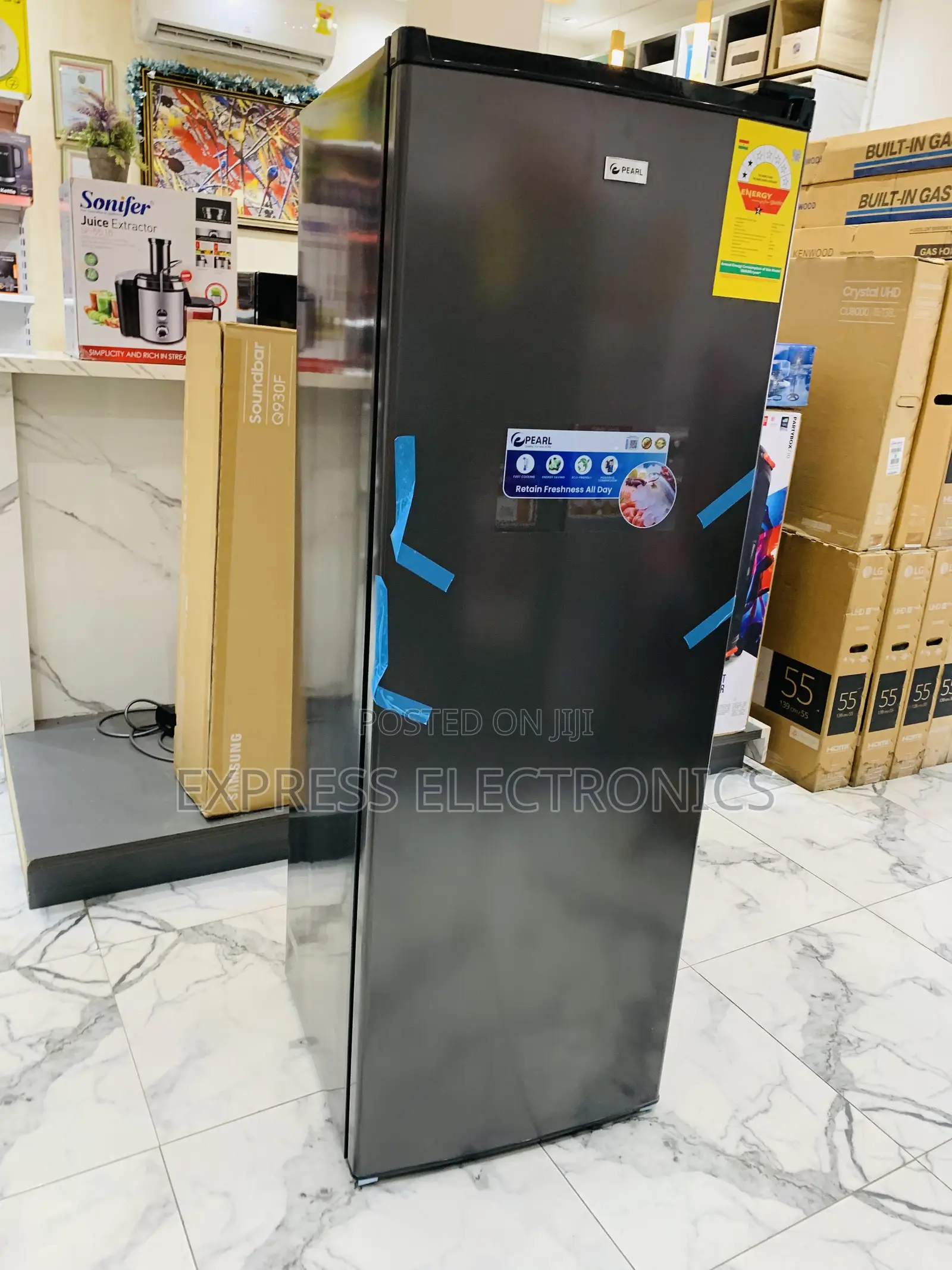 Lovely New Upright Freezer Puf-370 Pearl Single Door