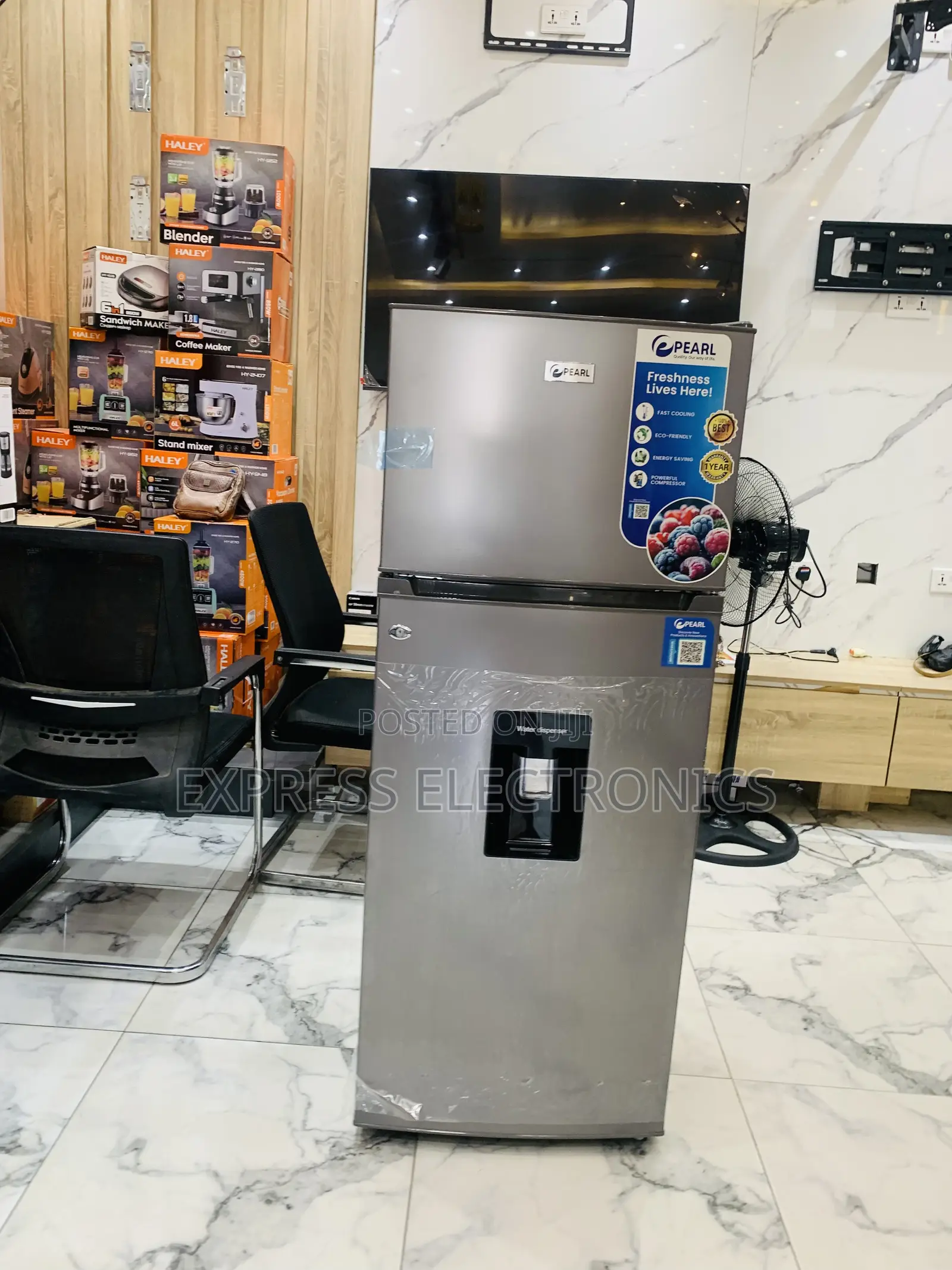Shop From the Double Door Fridge Pearl Pf-2521w0-5e