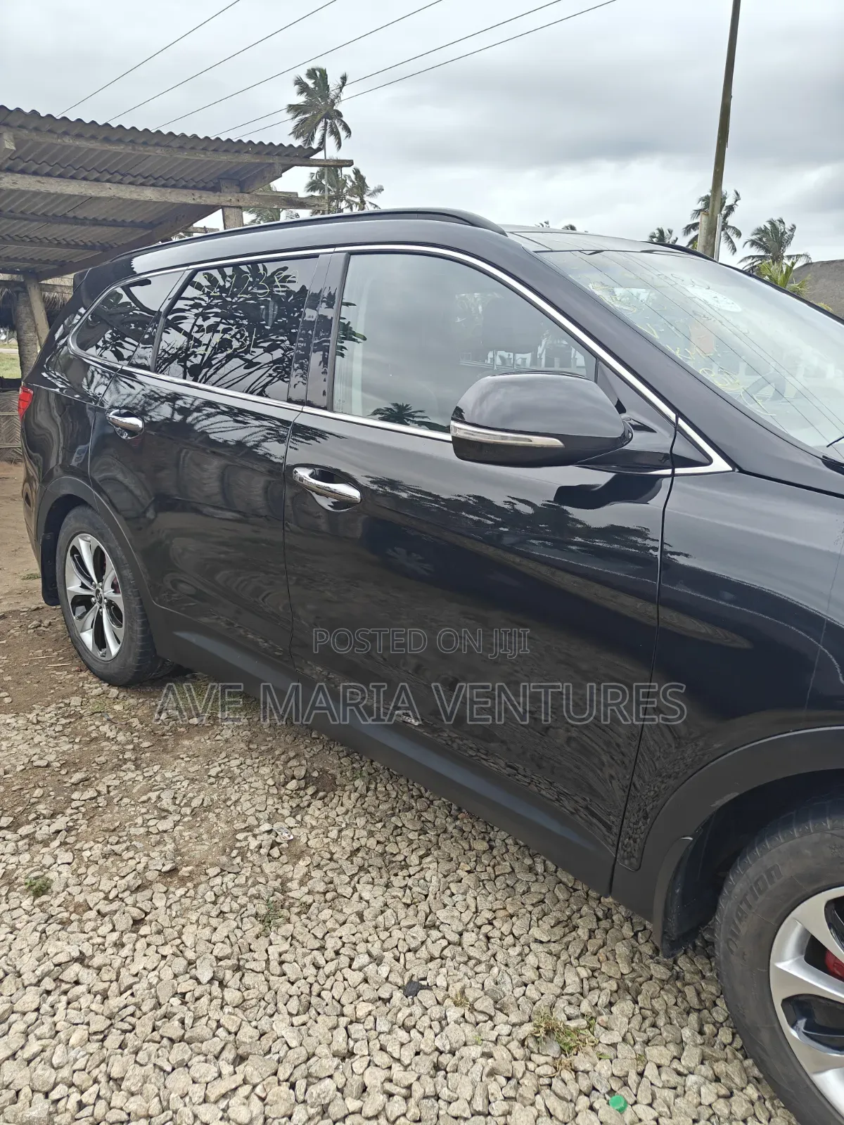 Hyundai Santa Fe Limited 4dr SUV AWD (3.3L 6cyl 6A) 2015 Black