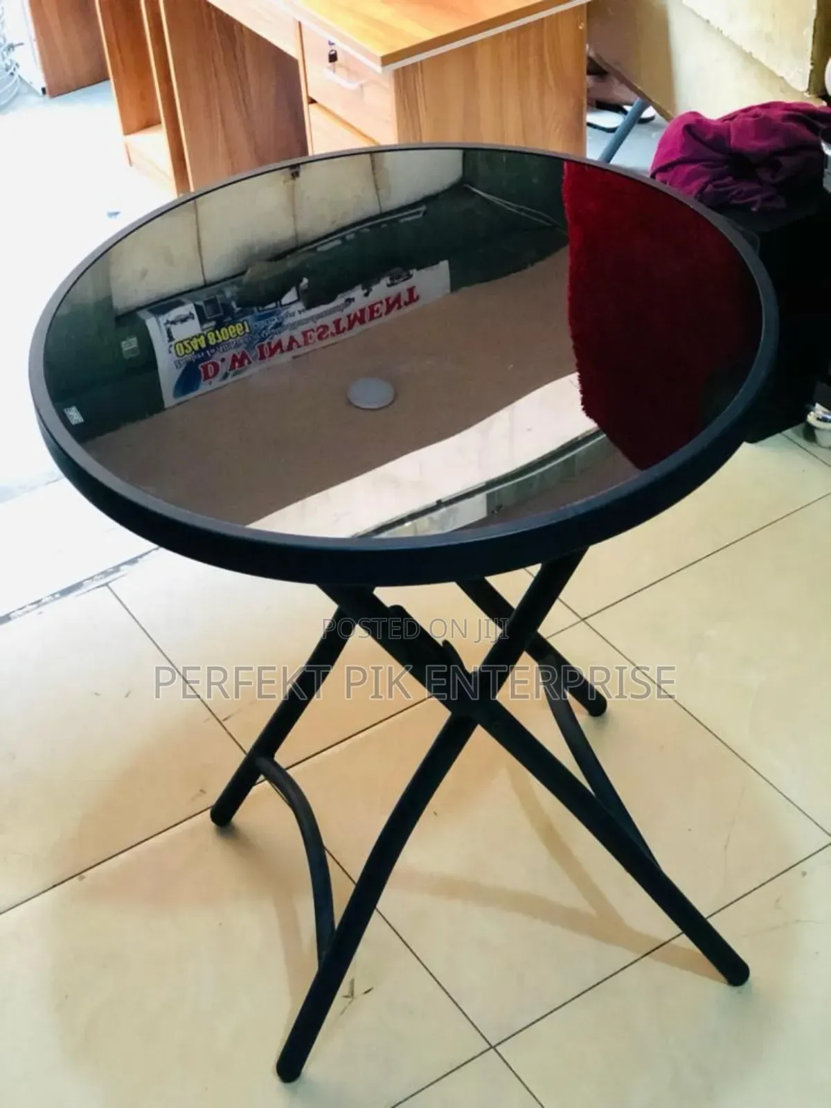 Tempered Glass Table(80×80)