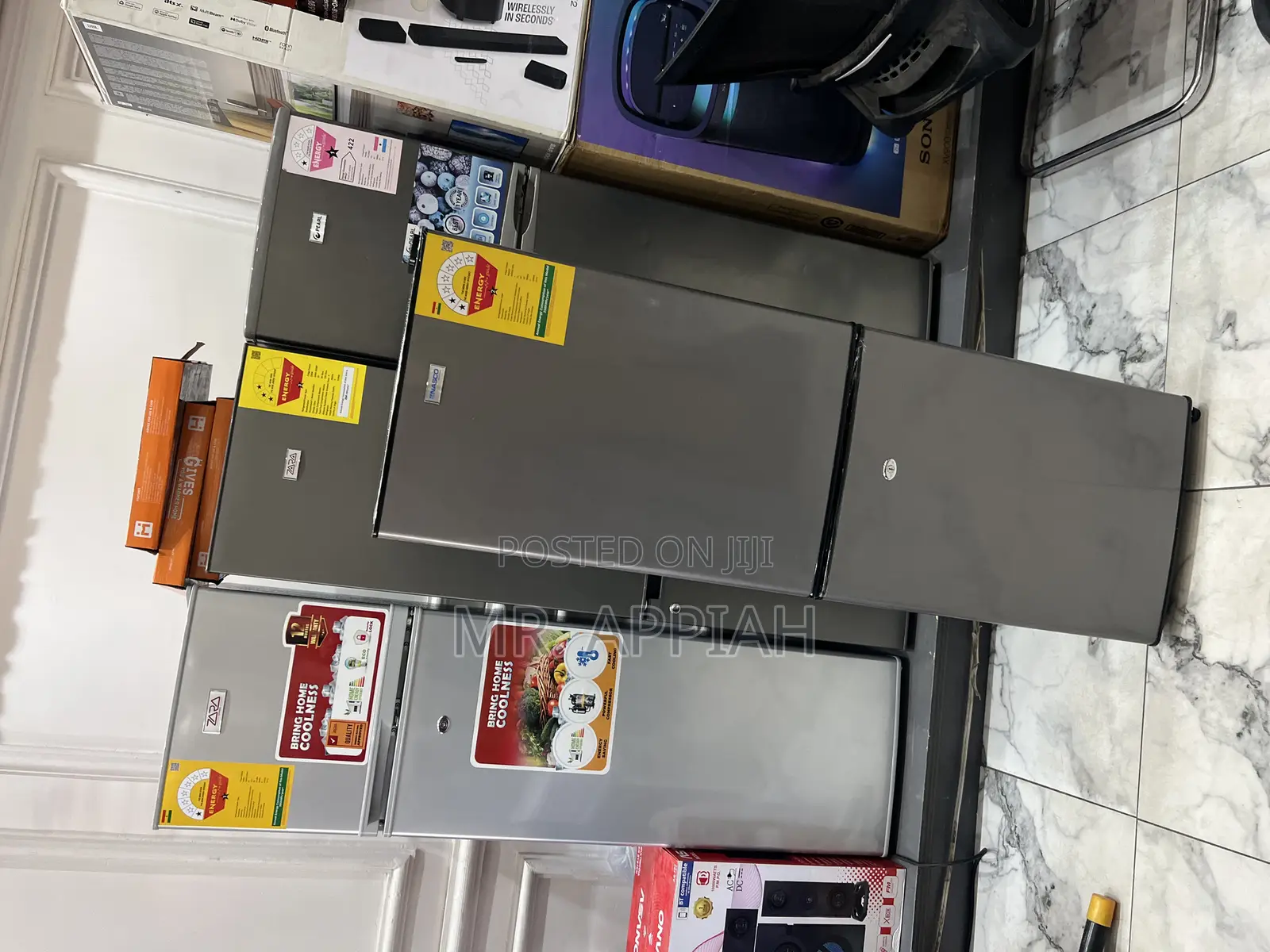 Classic Nasco Nasd2-20 2 Door Electric Fridge(Dark Gray)158liter.