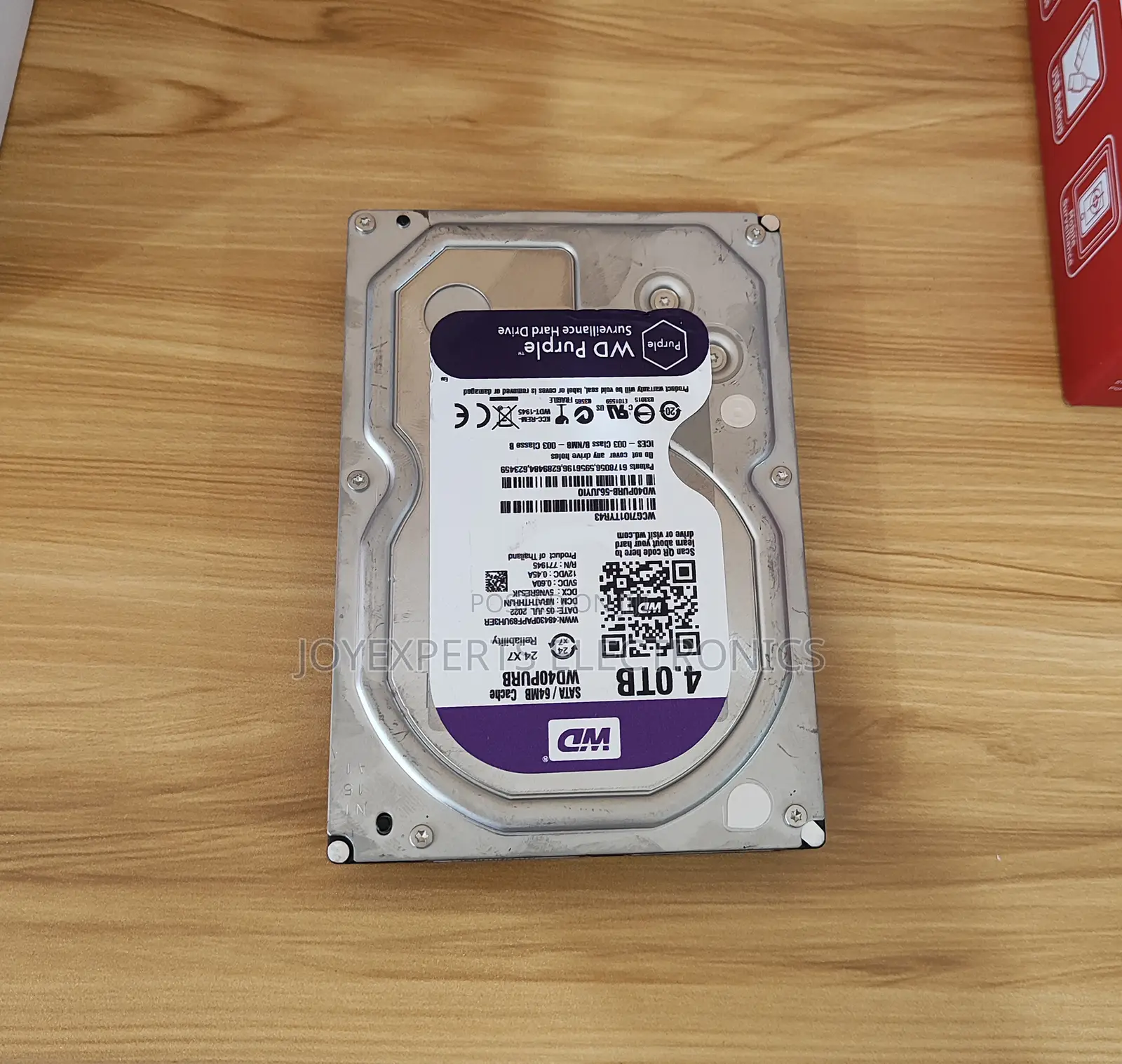 4tb Surveillance Grade Hard Drive (Wd Purple / Skyhawk)