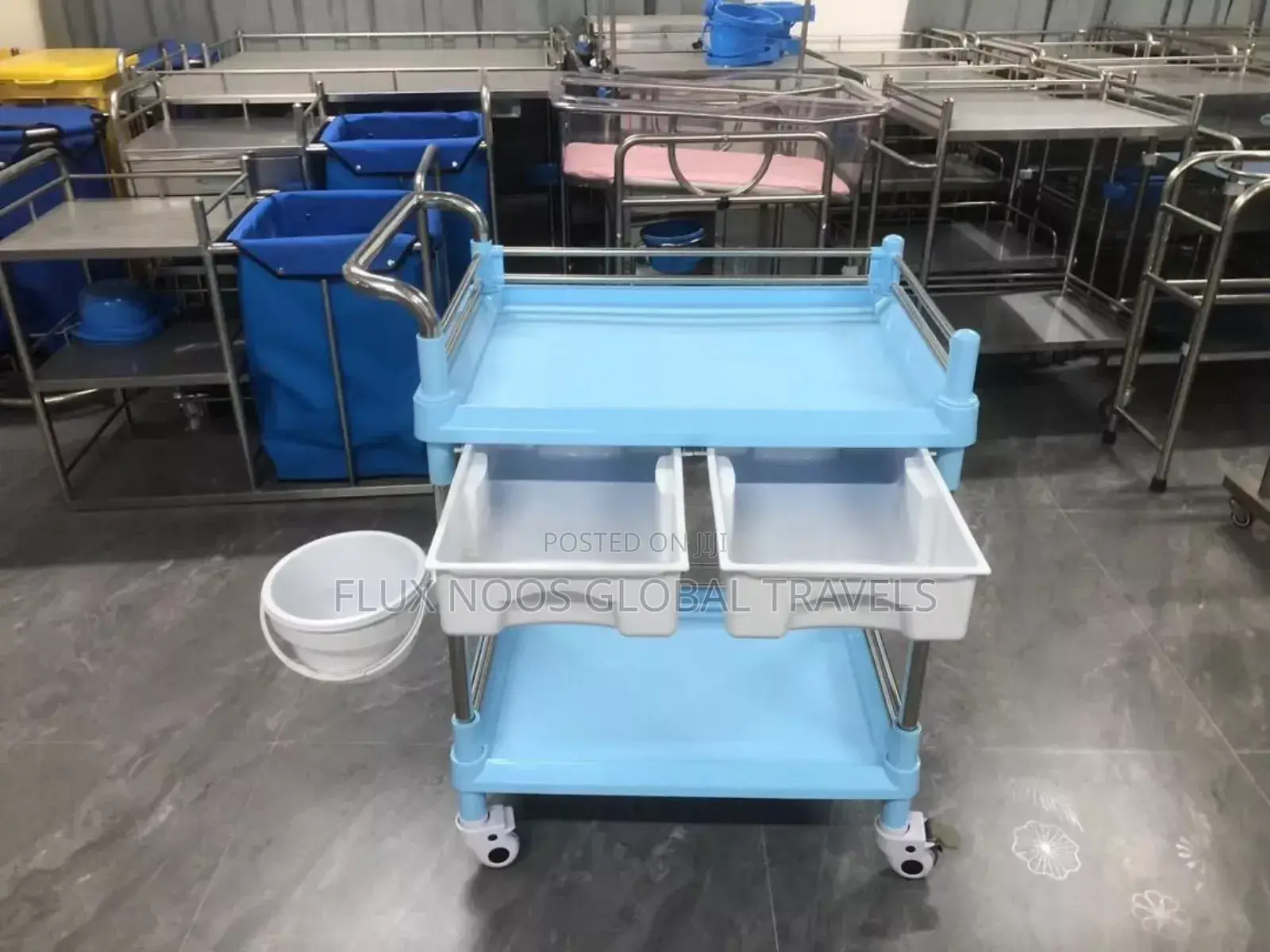 2 Step Medical Trolley