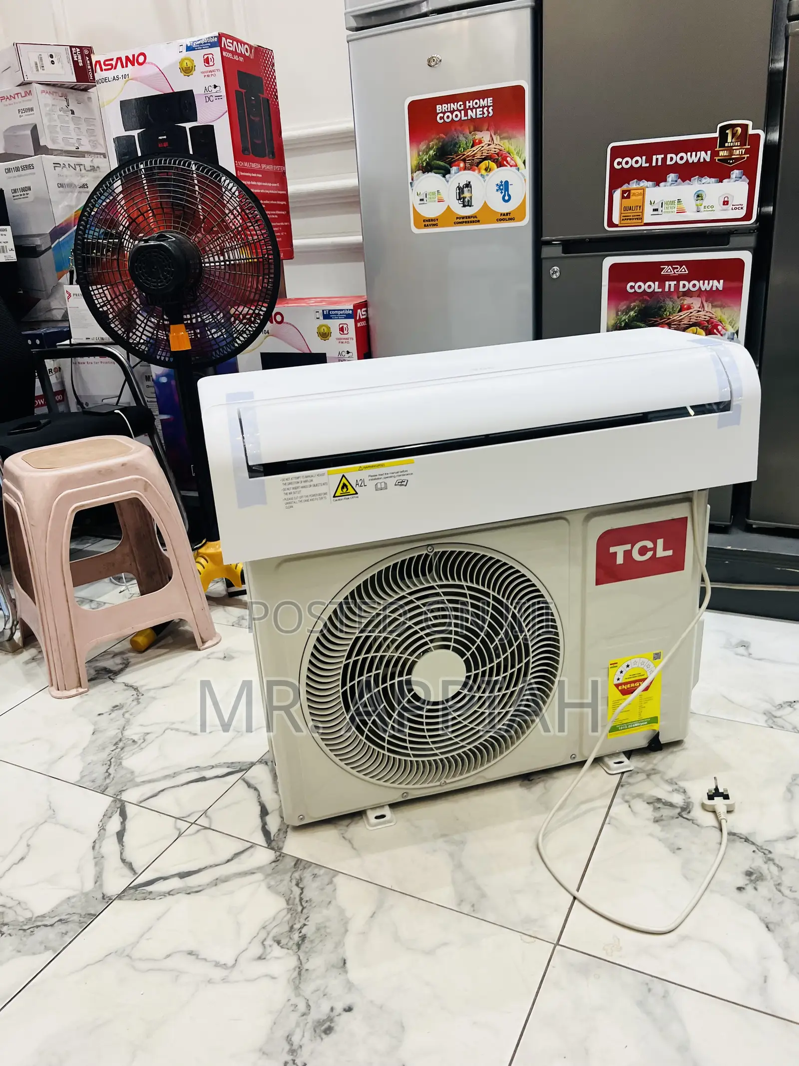Get Unique TCL 1.5hp R410 Air Conditioner(3 Star)White 