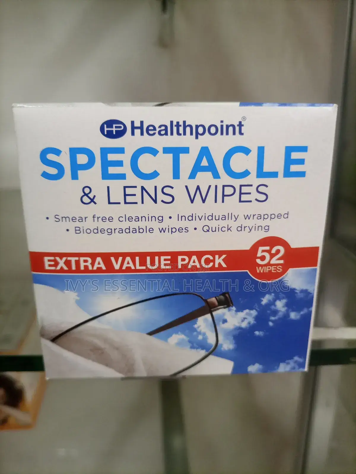 Spectacle and Lens Wipes