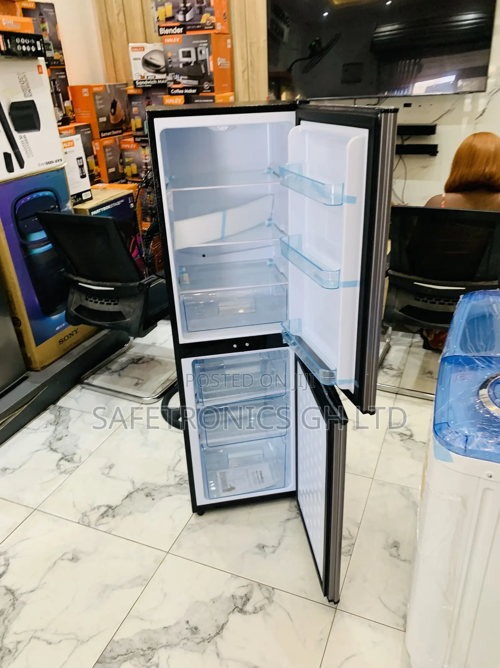 Trust New Nasco 158ltrs Bottom Freezer Refrigerator Sku: Nasd2-20fl