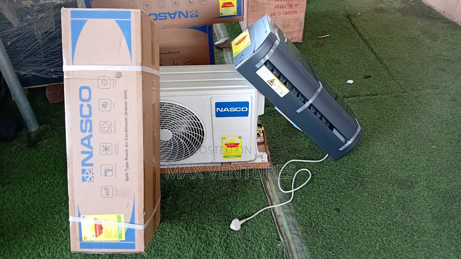 Ice Cold Power- Nasco 1.5hp Split Air Conditioner 1.5hp New