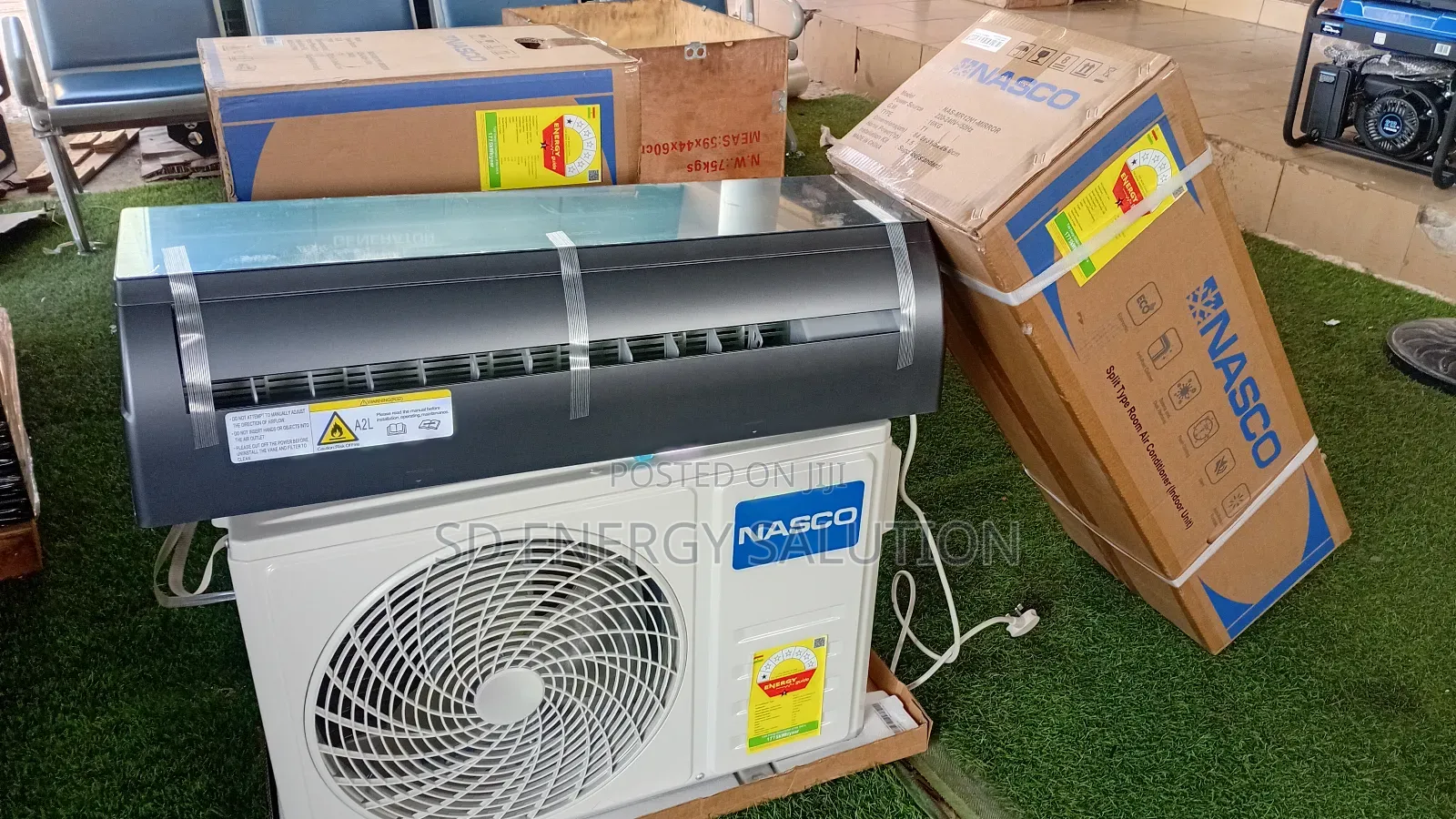 Nasco 1.5hp Ac New – Powerful Cooling, Low Power Consumption 1.5hp Ac
