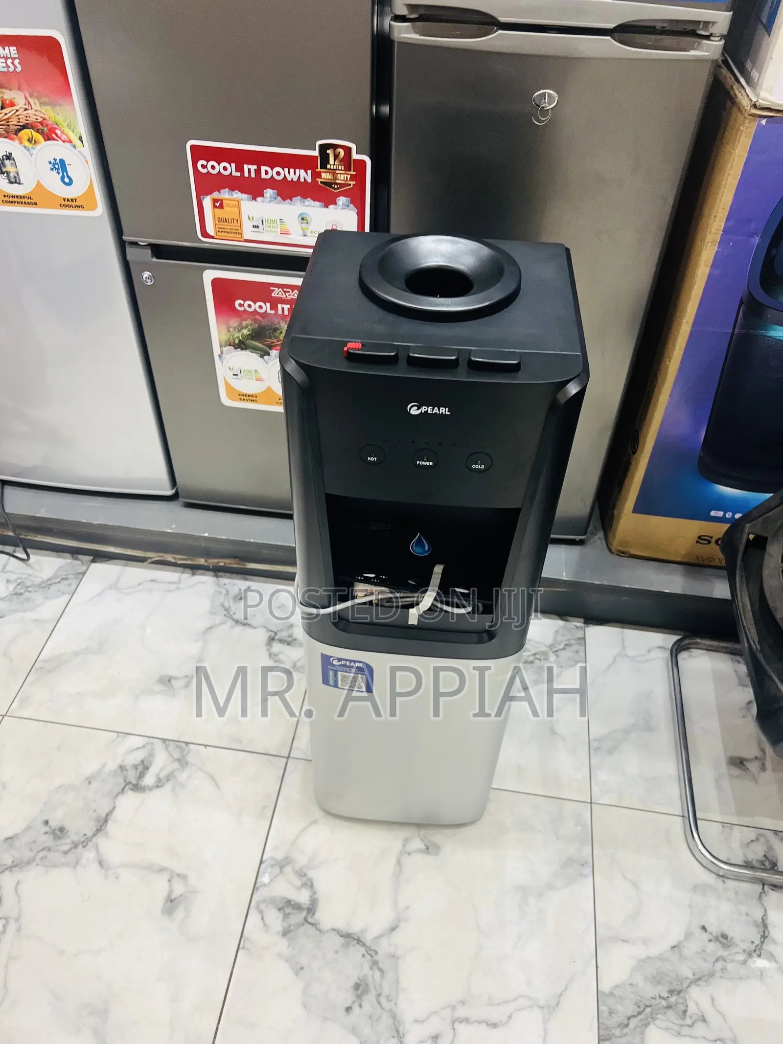 Order Unique Pearl PWD 4006 Electric Water Dispenser(Black/Gray)