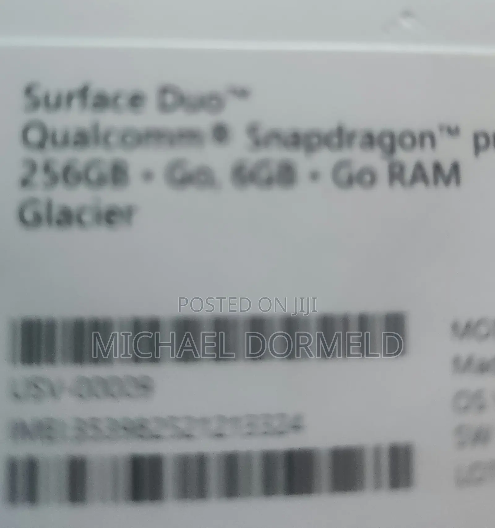 New Microsoft Surface Duo 256 GB White