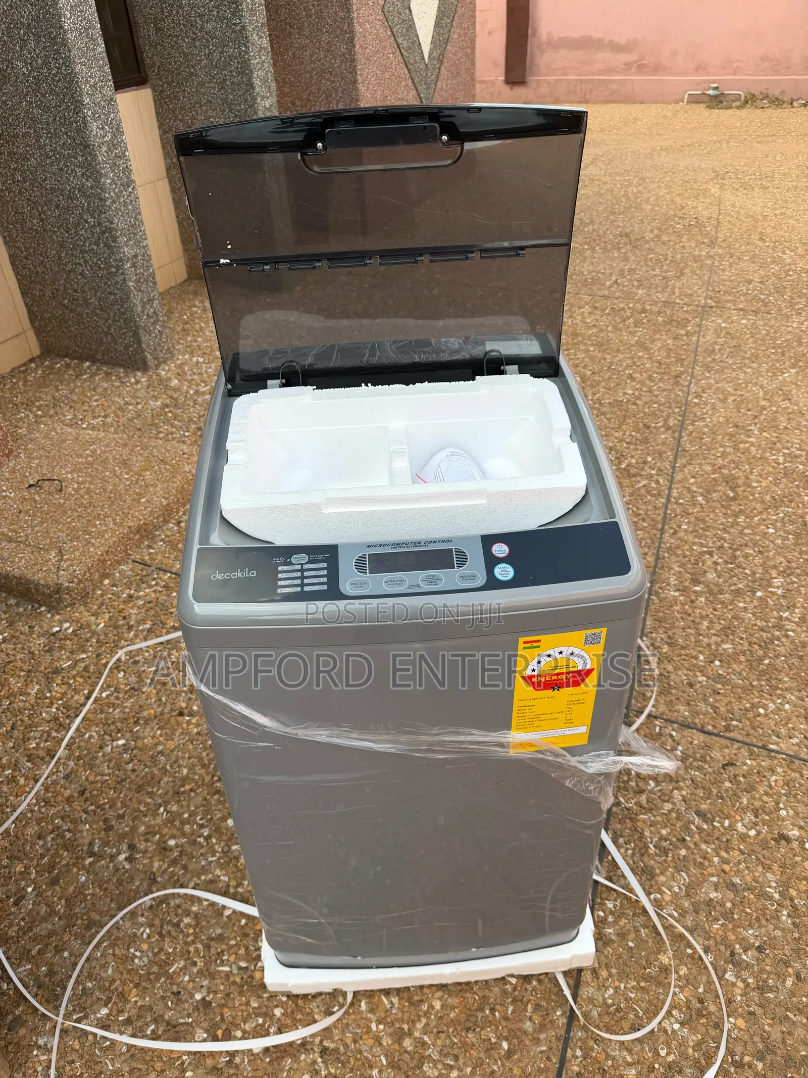7kg Top Load Fully Automatic Washing Machine Stainless Steel Tub