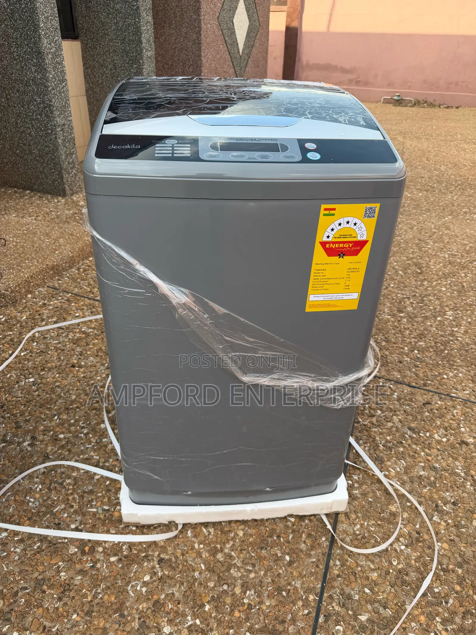 7kg Top Load Fully Automatic Washing Machine Stainless Steel Tub