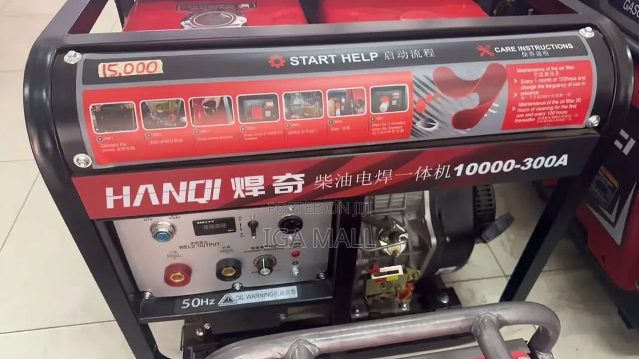 20 Litres Diesel Welding Generator 10,000-300a