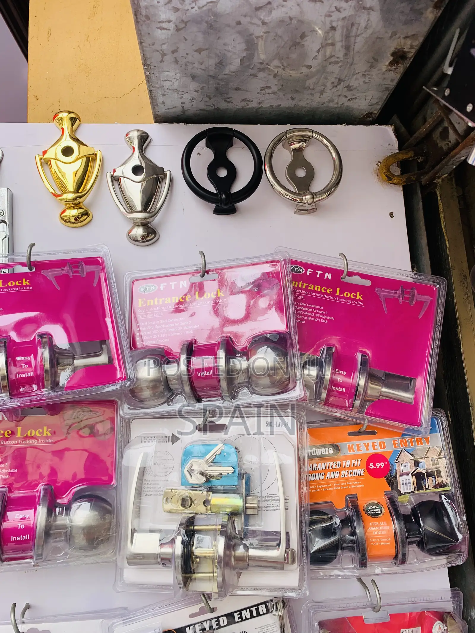 Original Knob Lock With Handles(Knob Locks)