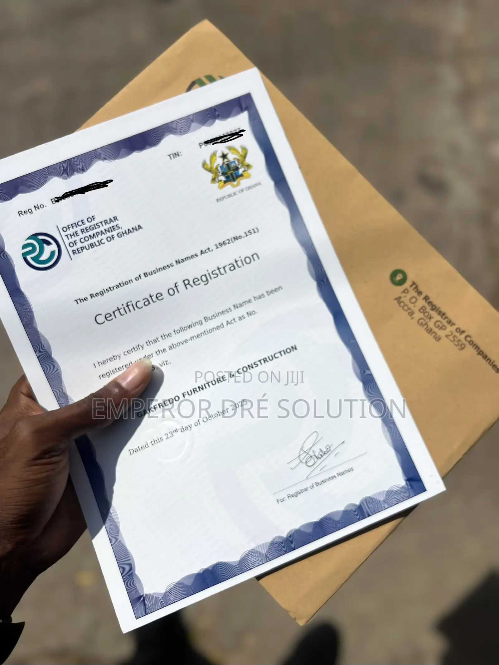 Business Registration