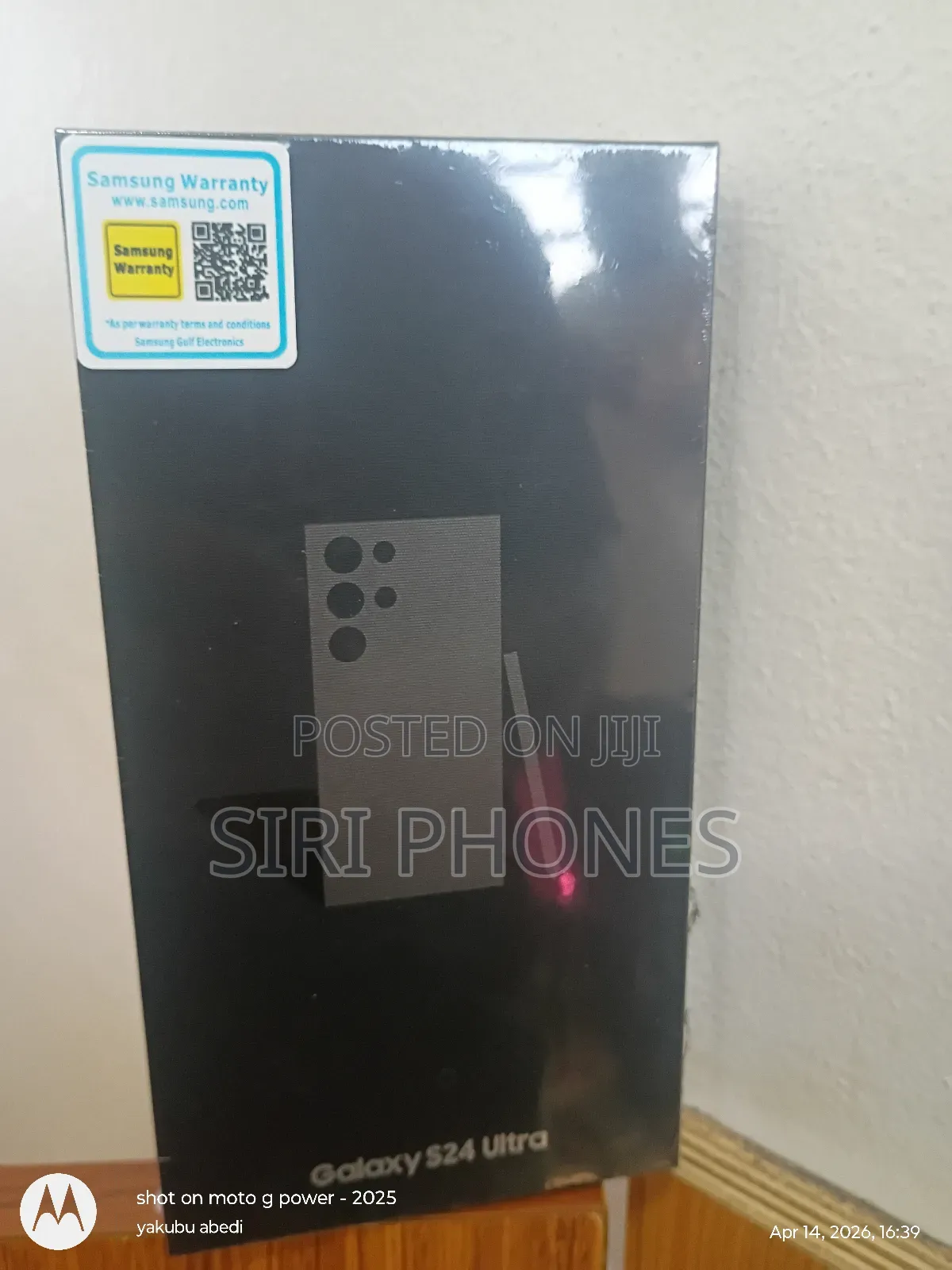 New Samsung Galaxy S24 Ultra 256 GB Black