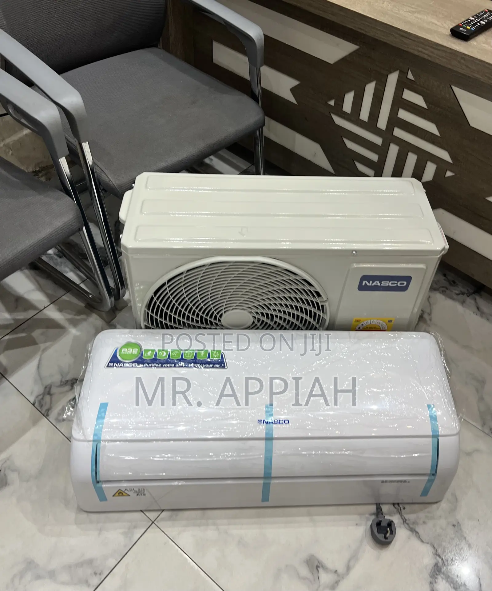 Unique Nasco 2.0hp Split Type Dual Inverter Ac(White)Remote 