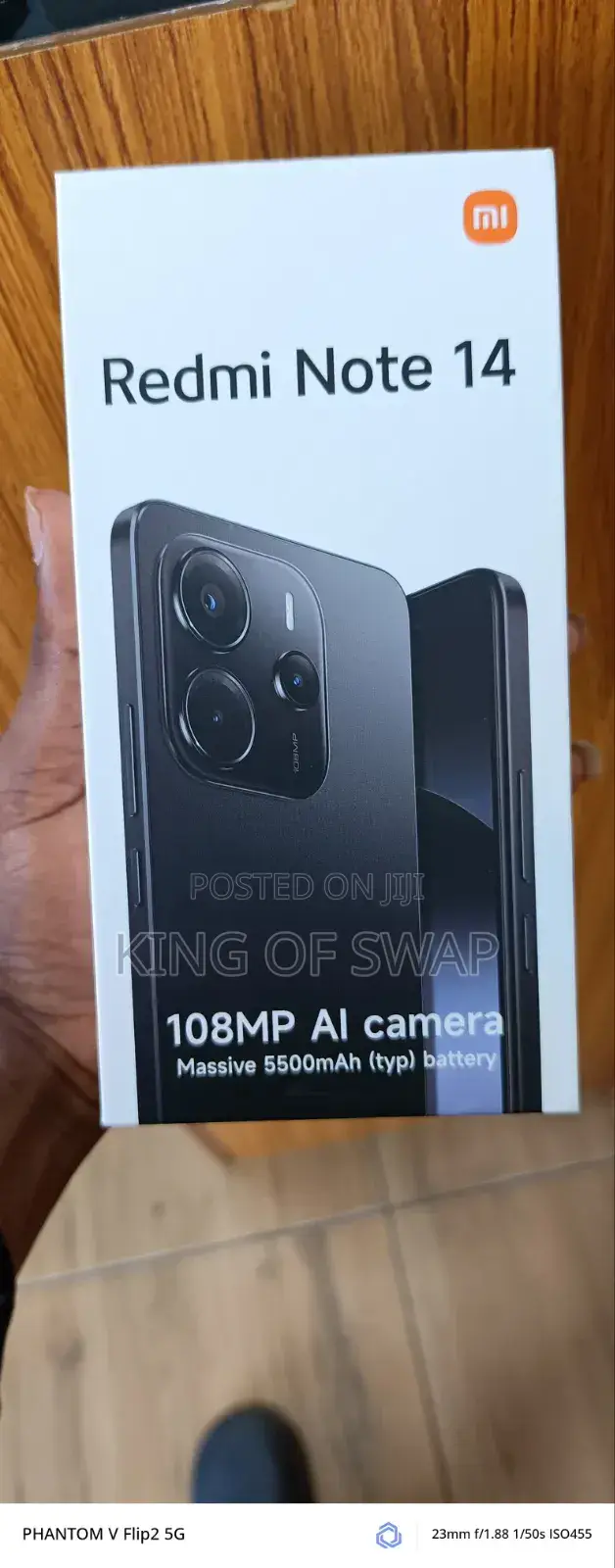 New Xiaomi Redmi Note 14 4G 128 GB Black
