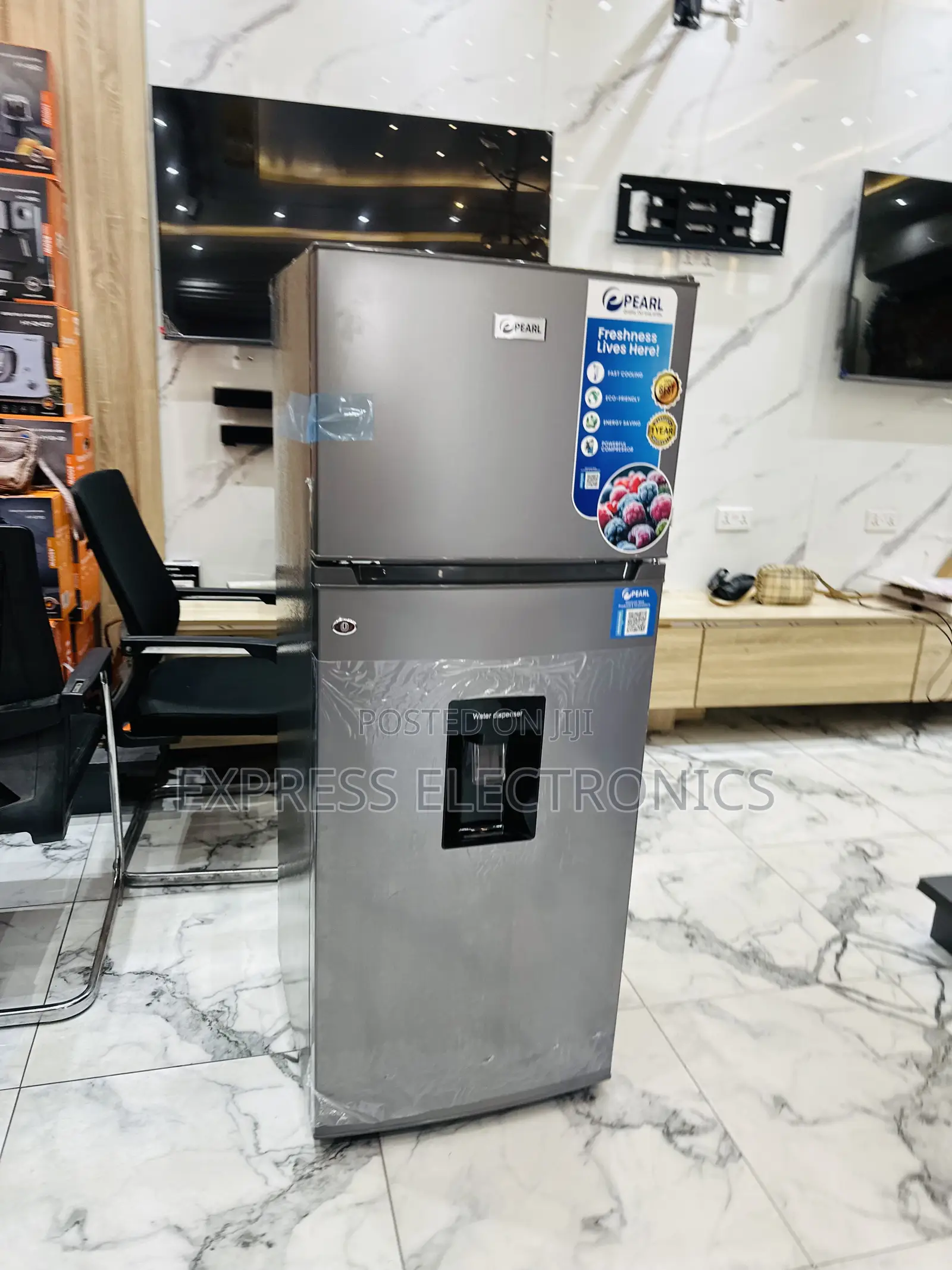 Spectacular Performance Double Door With Dispenser Pf-2521w0