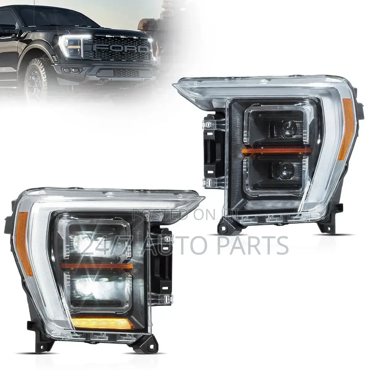 2021-2024 F150 Headlight Led