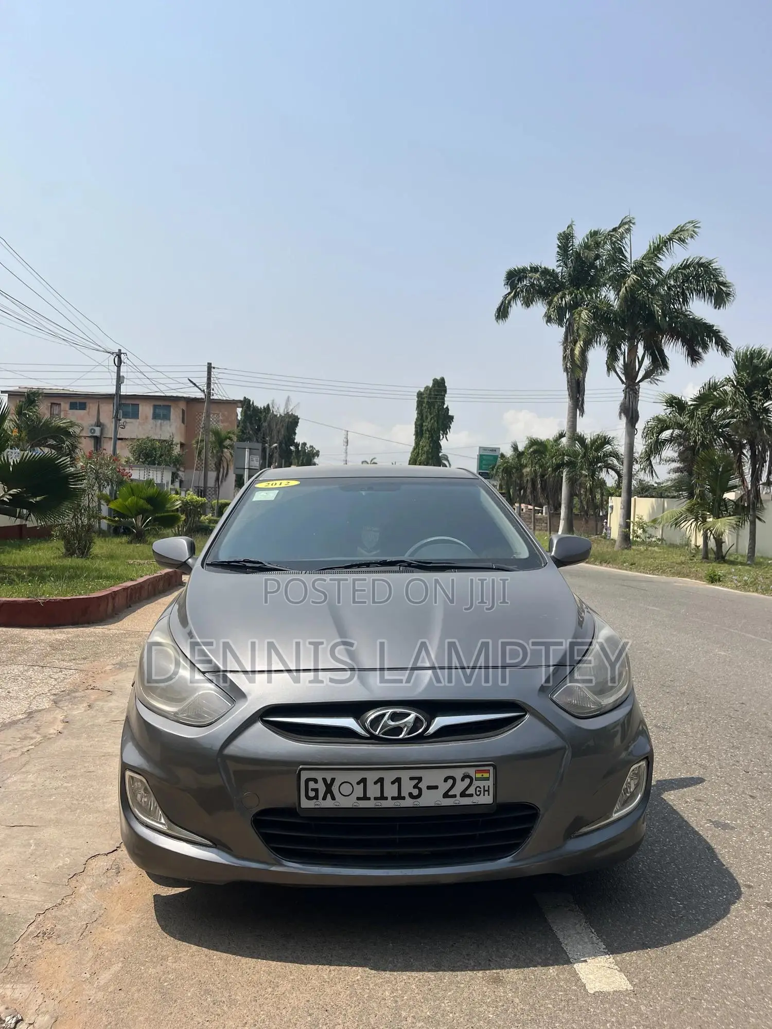Hyundai Accent 2012 Gray