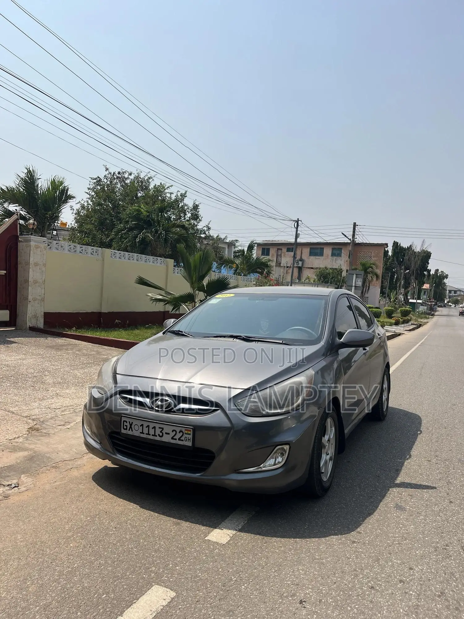 Hyundai Accent 2012 Gray