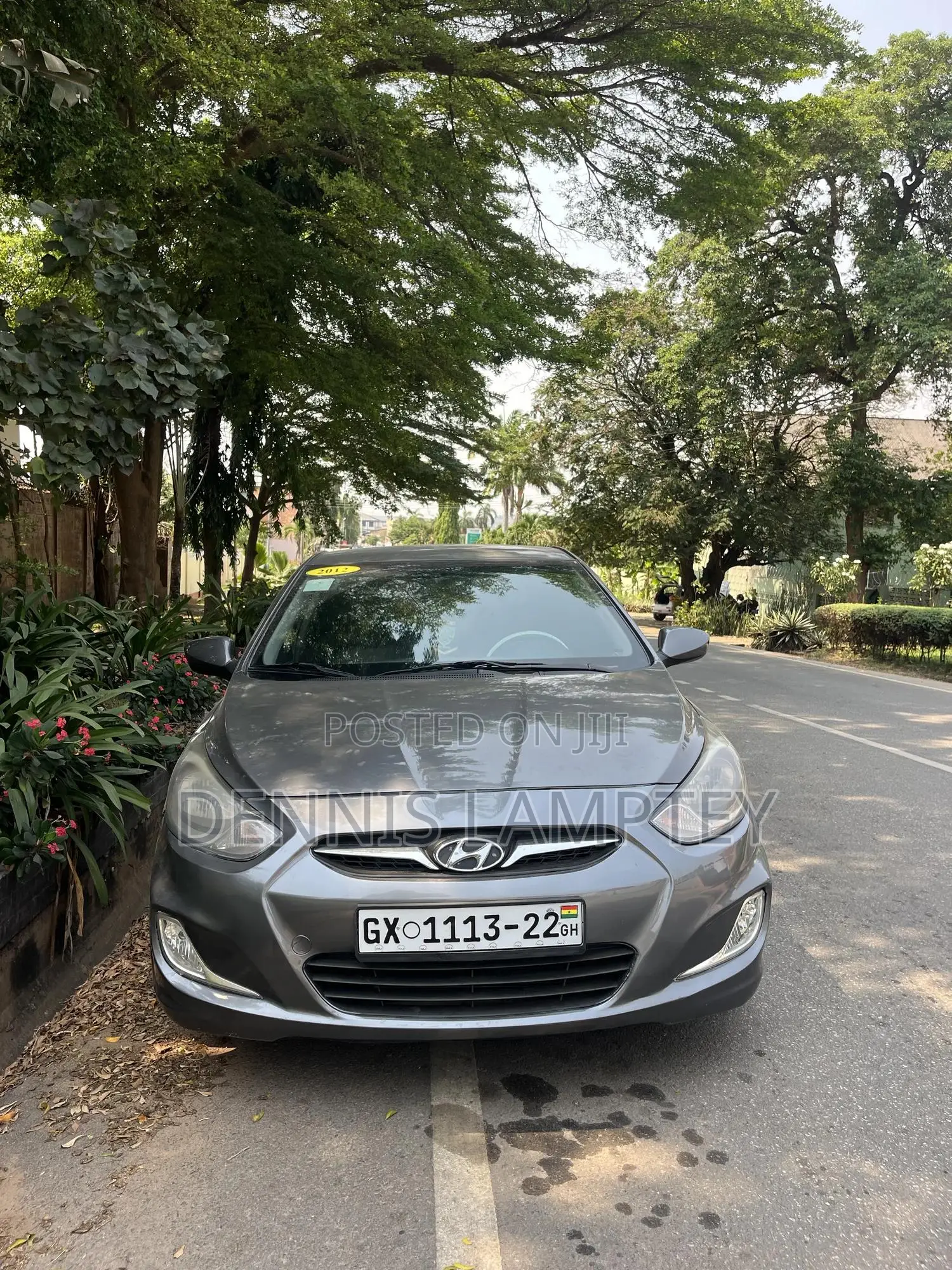 Hyundai Accent 2012 Gray