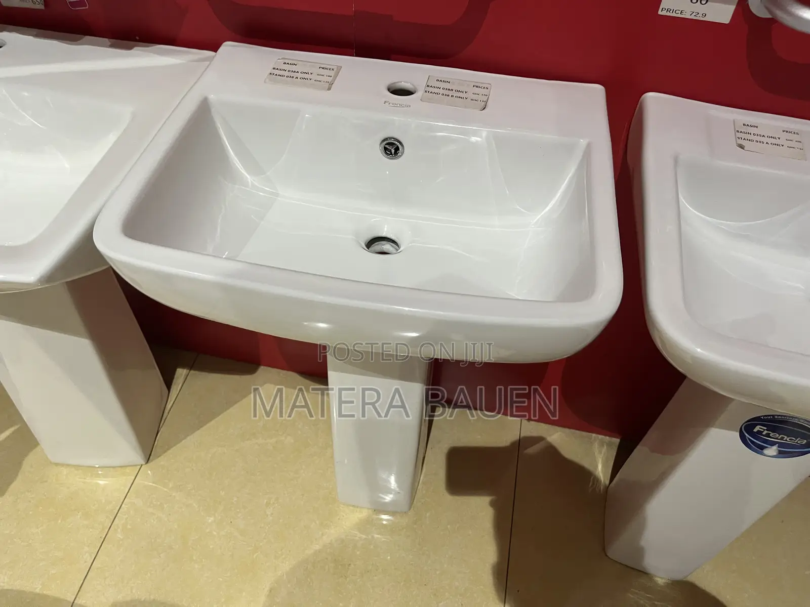 Modern Wash Hand Basin Big Size 038a 038b